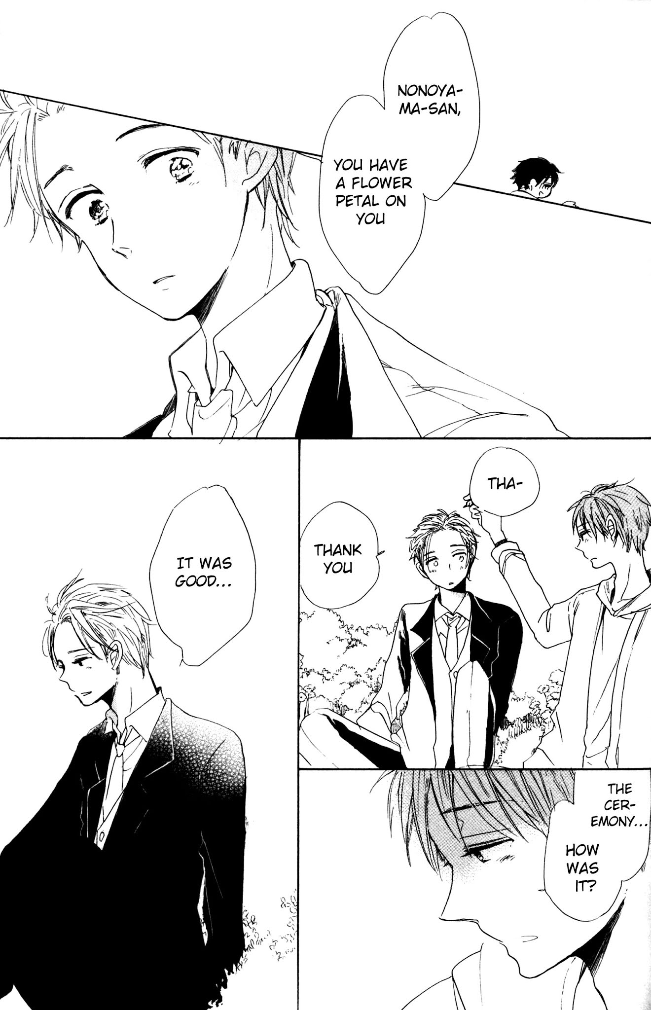 Hanabatake to Wakarebanashi Chapter 5 page 28 - Chapter 5: Bye-bye Baby : His Melancholy