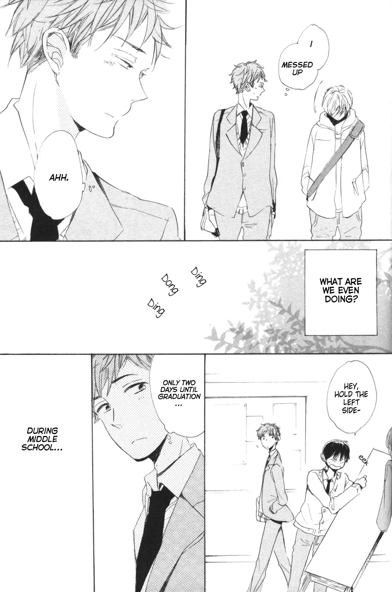 Hanabatake to Wakarebanashi Chapter 6 page 16 - Chapter 6: Bye-bye Baby : Dancing Cherry Petals Replaced by Snow [END]