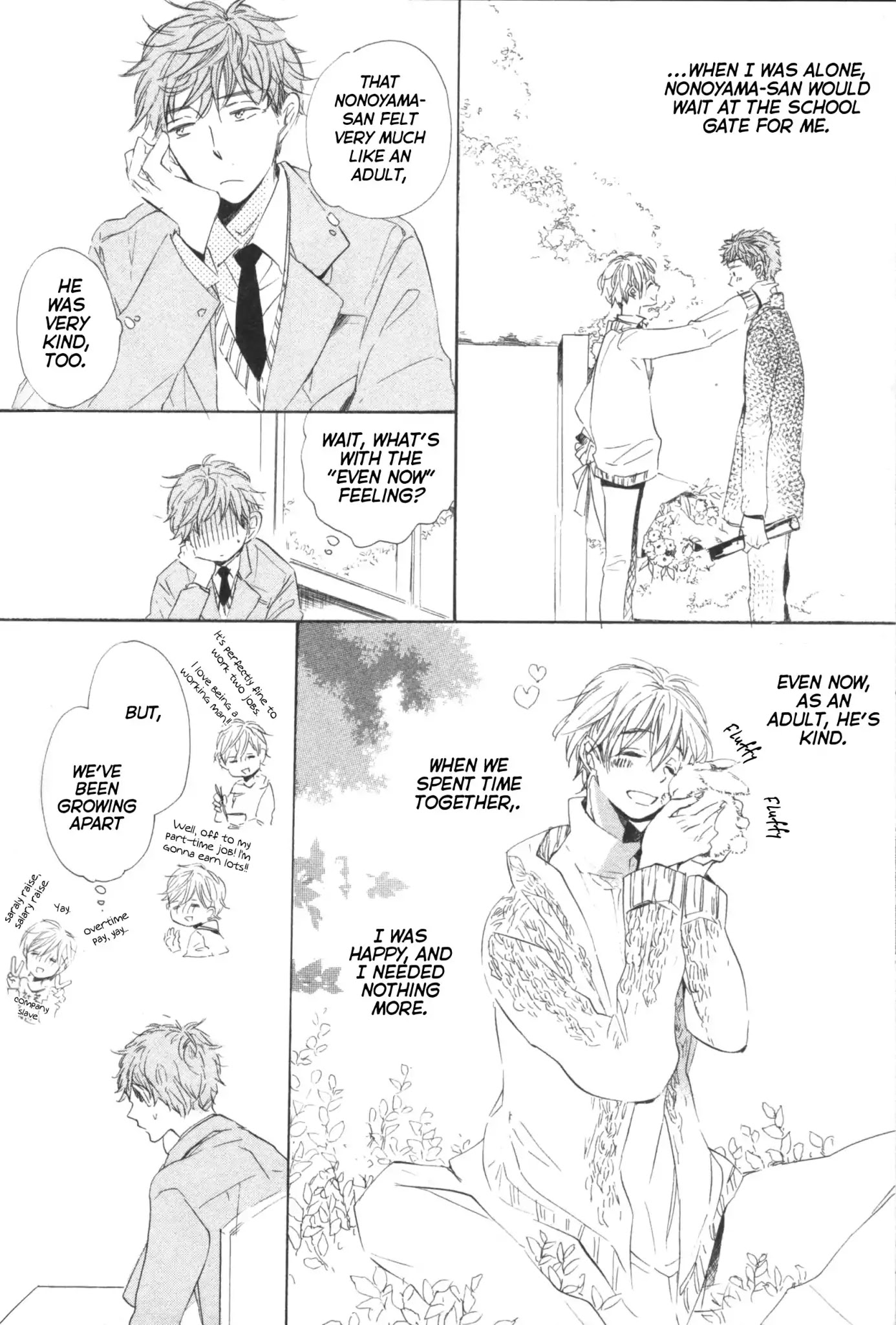 Hanabatake to Wakarebanashi Chapter 6 page 17 - Chapter 6: Bye-bye Baby : Dancing Cherry Petals Replaced by Snow [END]