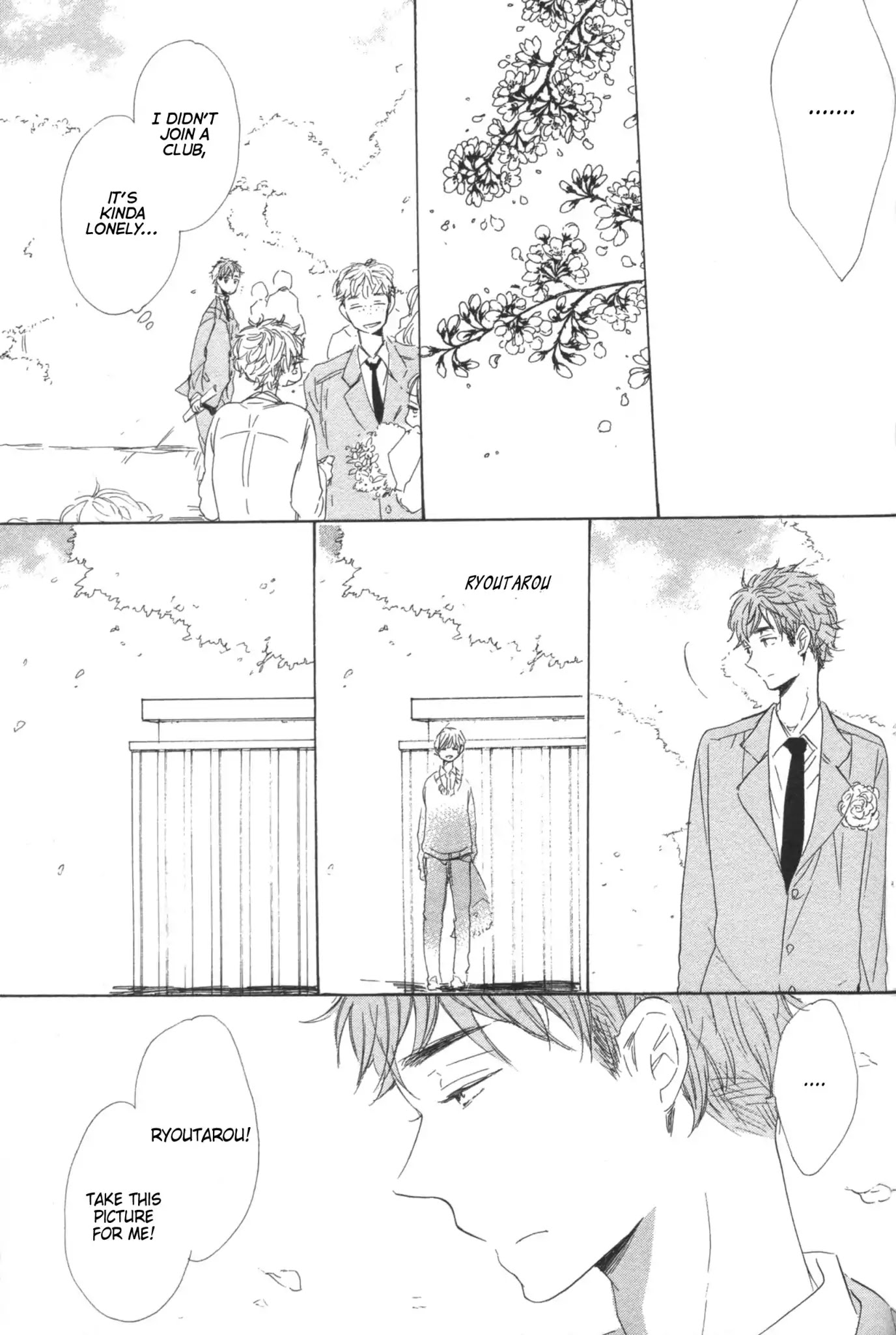 Hanabatake to Wakarebanashi Chapter 6 page 24 - Chapter 6: Bye-bye Baby : Dancing Cherry Petals Replaced by Snow [END]