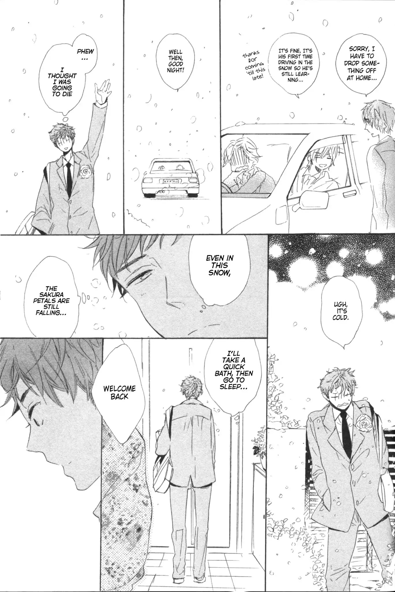 Hanabatake to Wakarebanashi Chapter 6 page 26 - Chapter 6: Bye-bye Baby : Dancing Cherry Petals Replaced by Snow [END]