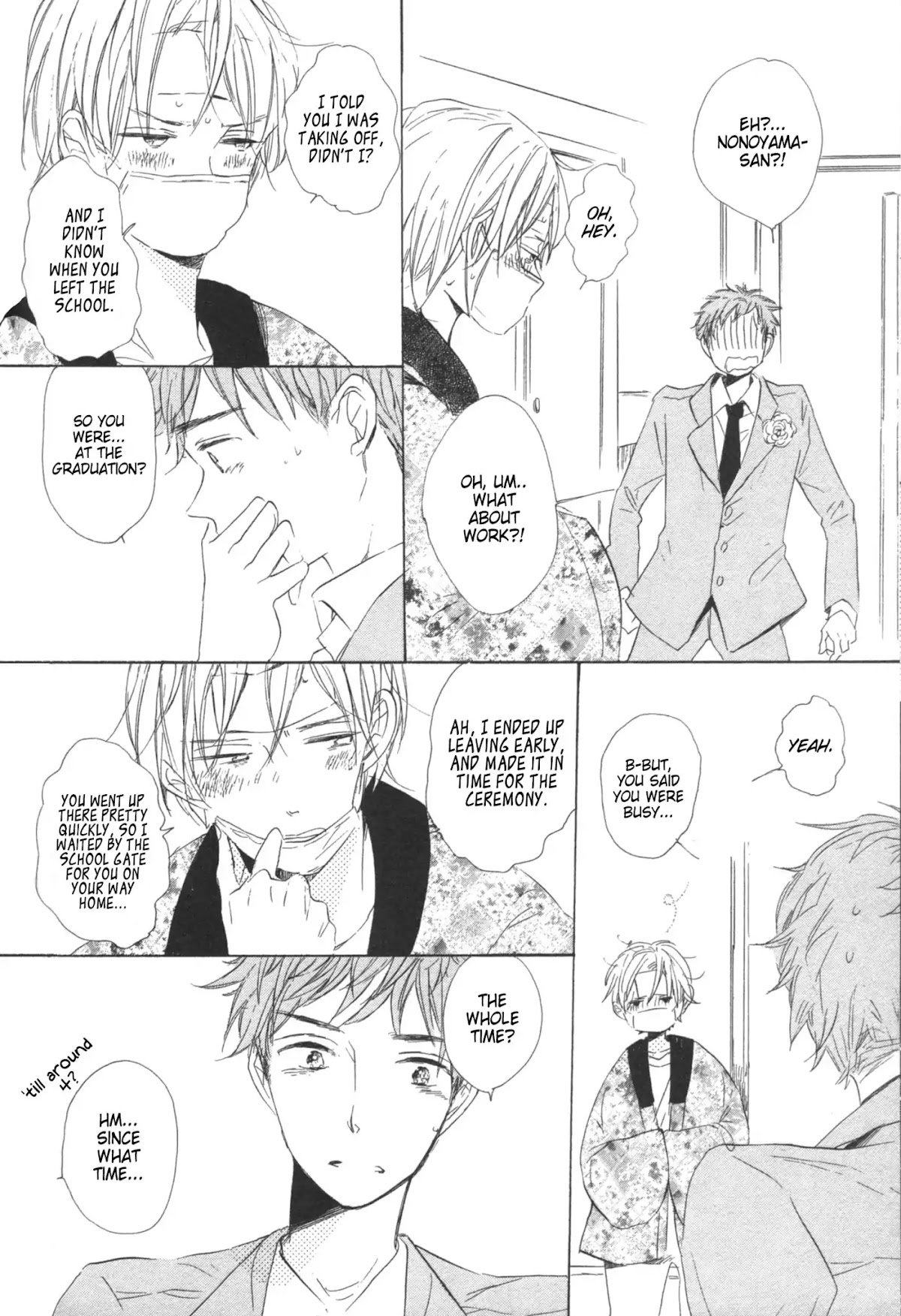 Hanabatake to Wakarebanashi Chapter 6 page 27 - Chapter 6: Bye-bye Baby : Dancing Cherry Petals Replaced by Snow [END]