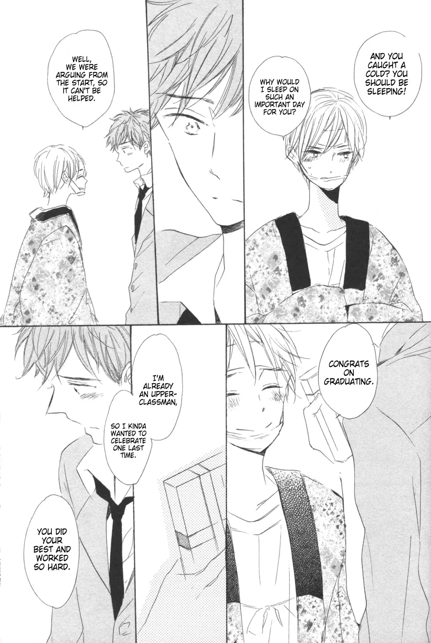 Hanabatake to Wakarebanashi Chapter 6 page 28 - Chapter 6: Bye-bye Baby : Dancing Cherry Petals Replaced by Snow [END]
