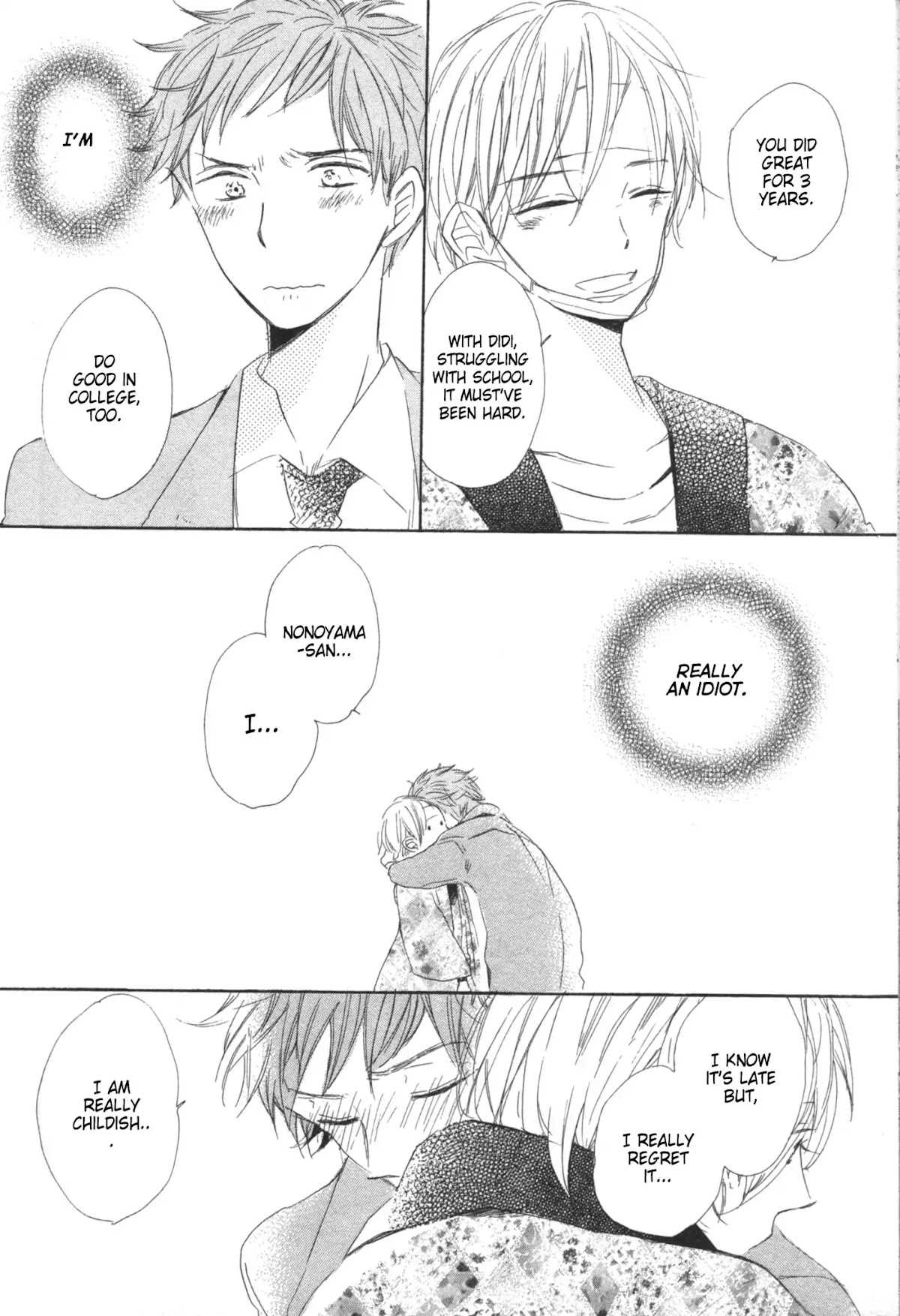 Hanabatake to Wakarebanashi Chapter 6 page 29 - Chapter 6: Bye-bye Baby : Dancing Cherry Petals Replaced by Snow [END]