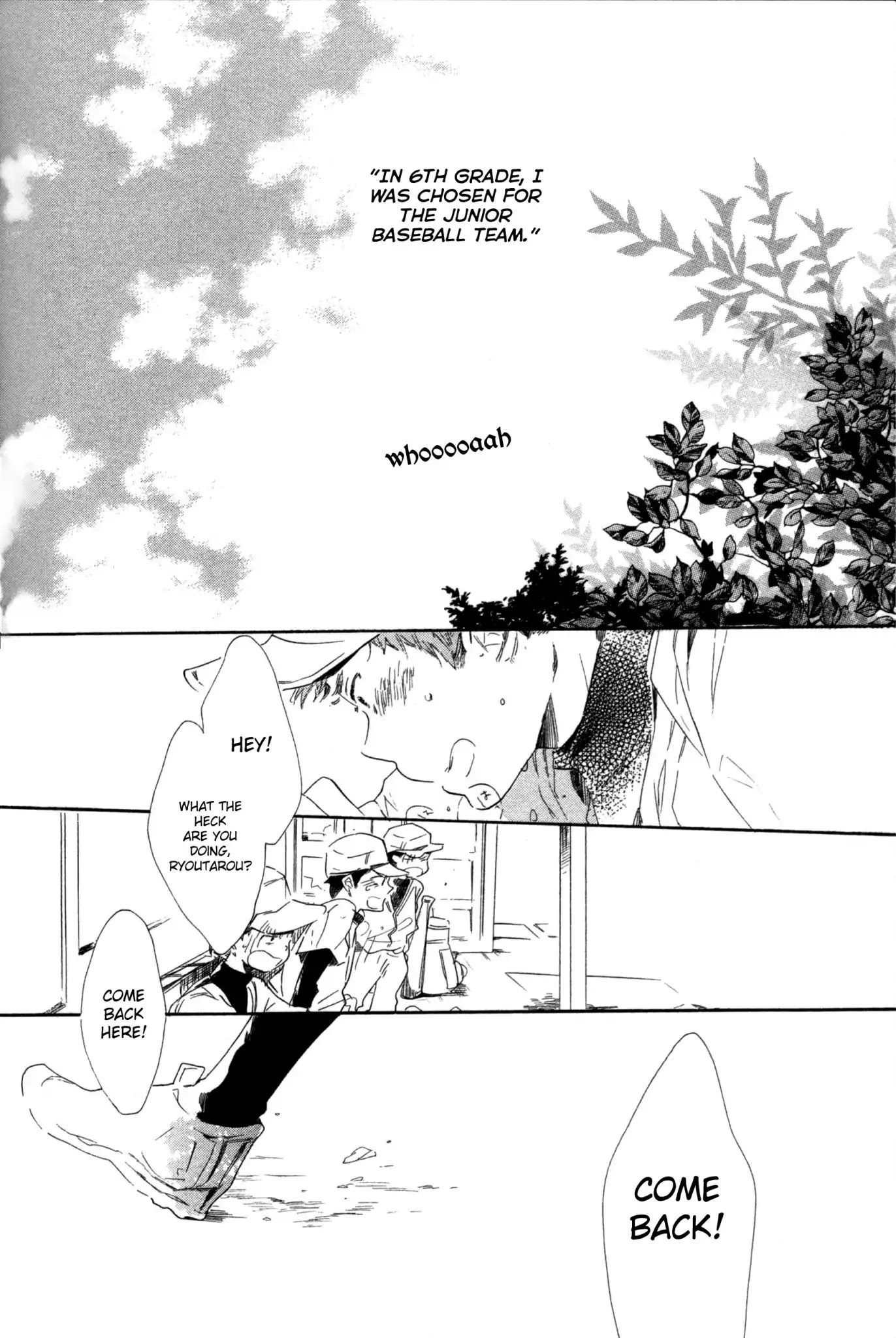 Hanabatake to Wakarebanashi Chapter 6 page 5 - Chapter 6: Bye-bye Baby : Dancing Cherry Petals Replaced by Snow [END]