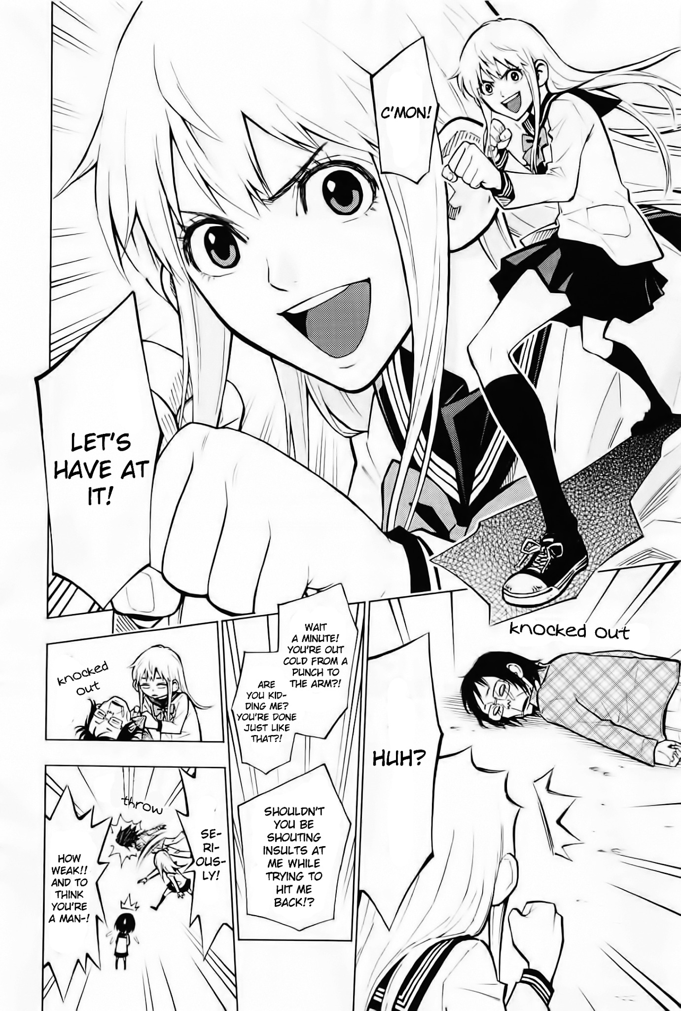 Hanakaku - The Last Girl Standing Chapter 1 page 21 - Chapter 1: A Strong Person