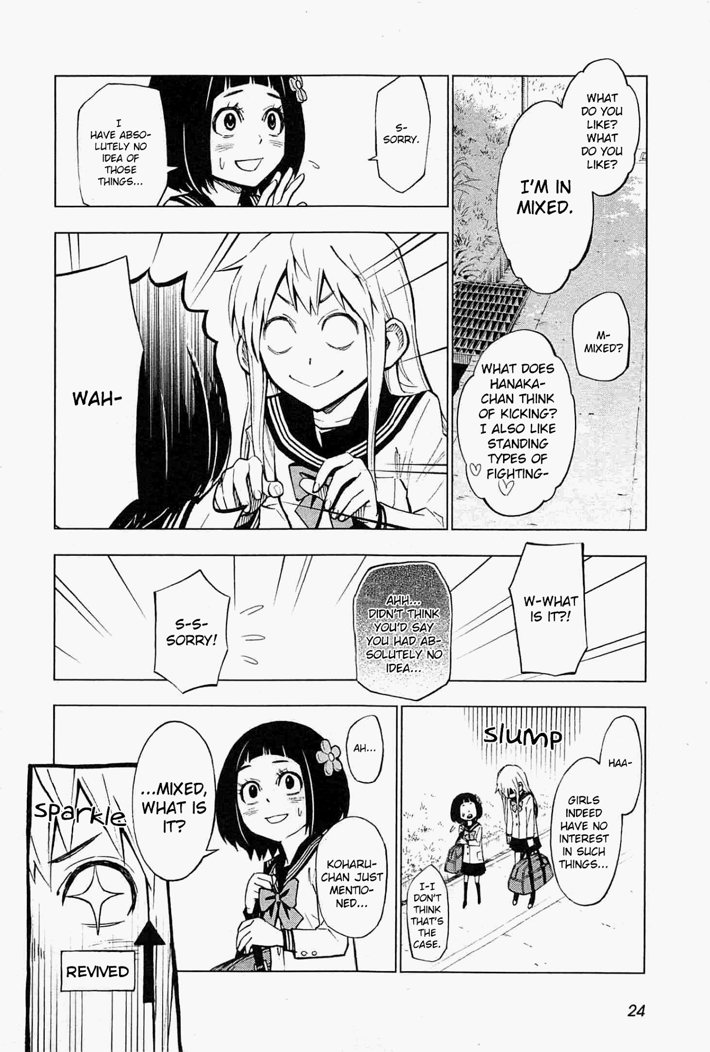 Hanakaku - The Last Girl Standing Chapter 1 page 27 - Chapter 1: A Strong Person