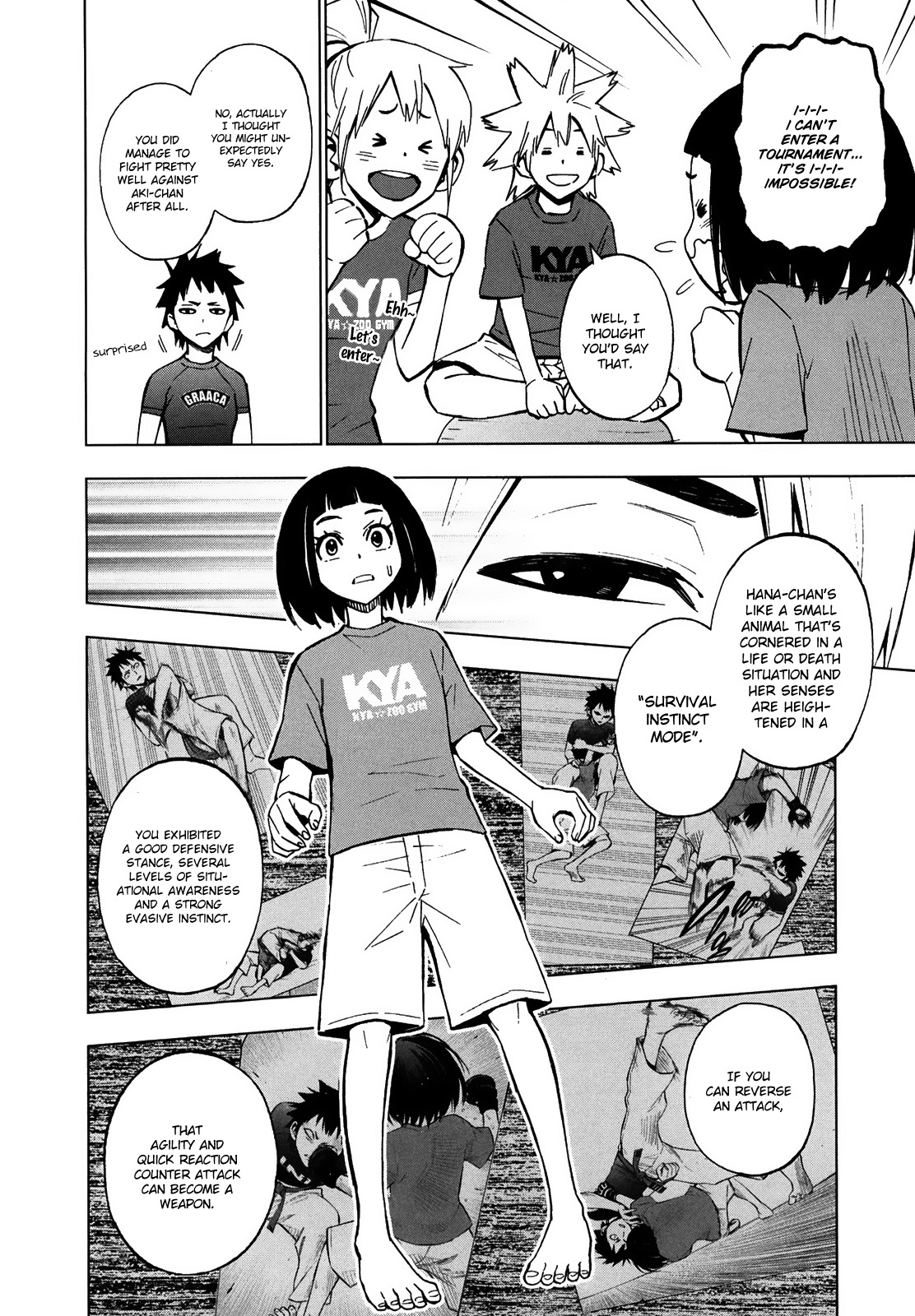 Hanakaku - The Last Girl Standing Chapter 10 page 11 - Chapter 10: Hanaka's Fight Begins