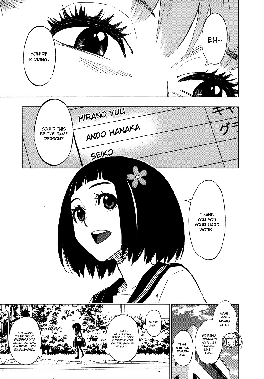 Hanakaku - The Last Girl Standing Chapter 10 page 22 - Chapter 10: Hanaka's Fight Begins