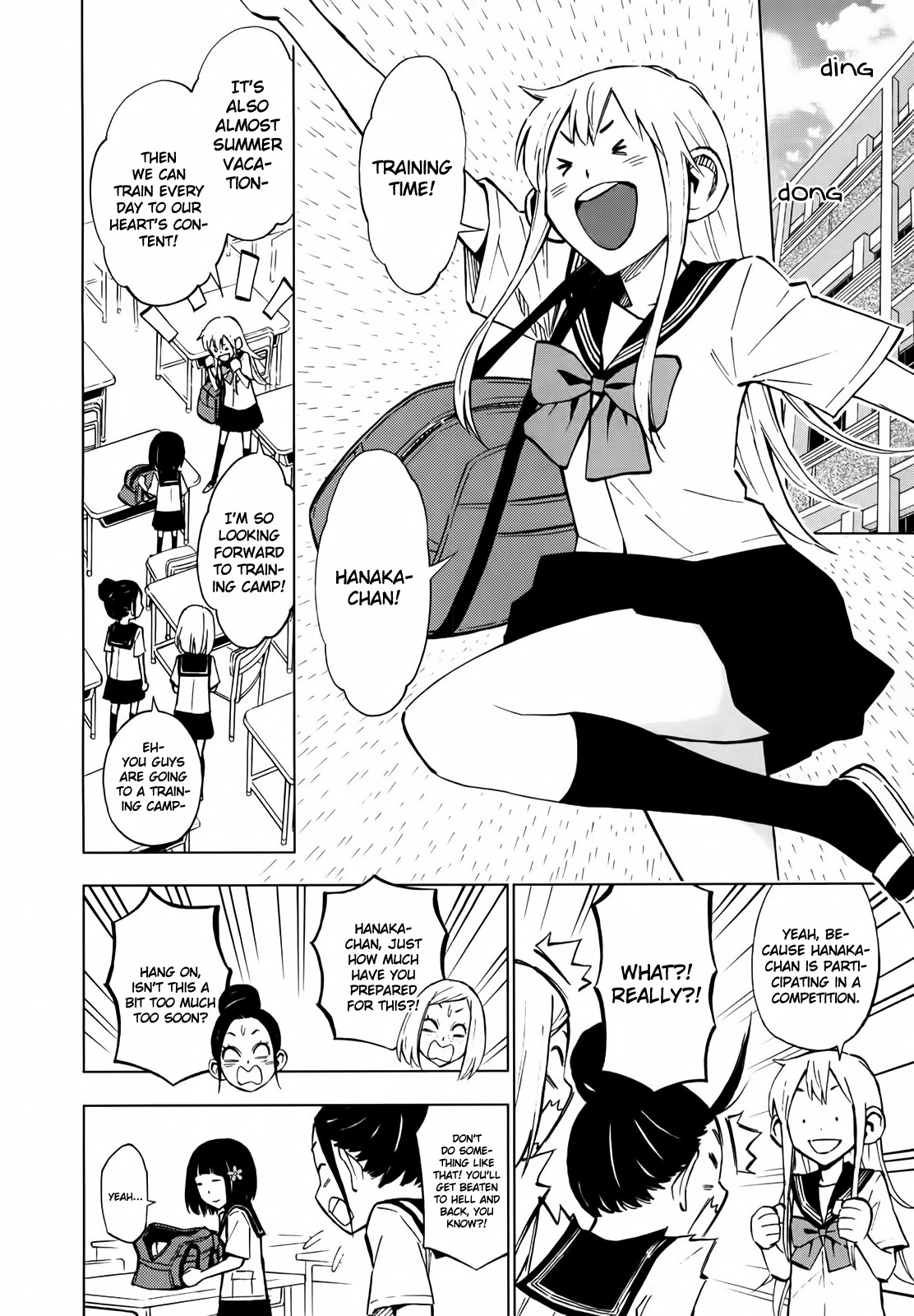 Hanakaku - The Last Girl Standing Chapter 11 page 14 - Chapter 11: We're Comrades
