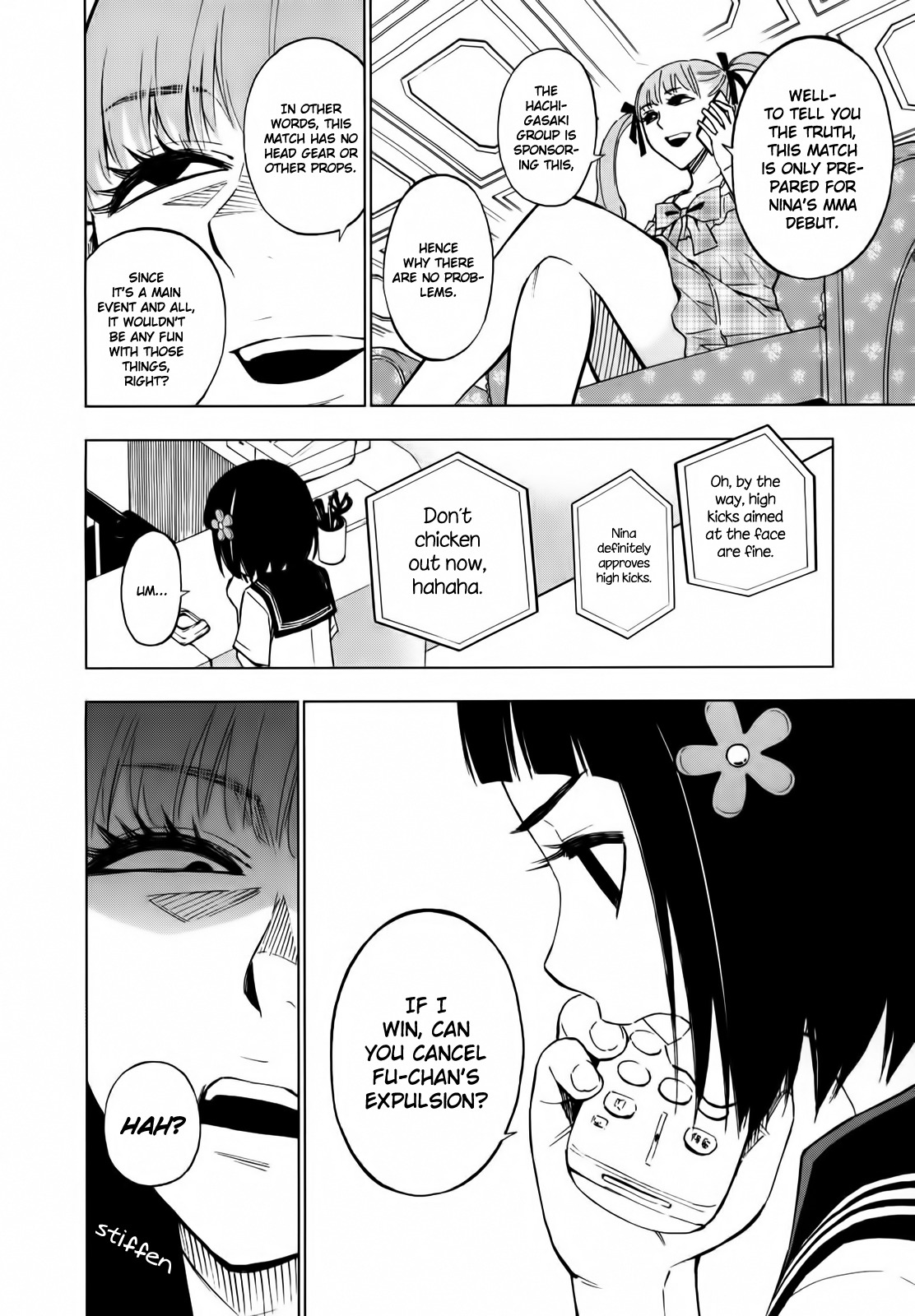 Hanakaku - The Last Girl Standing Chapter 11 page 20 - Chapter 11: We're Comrades