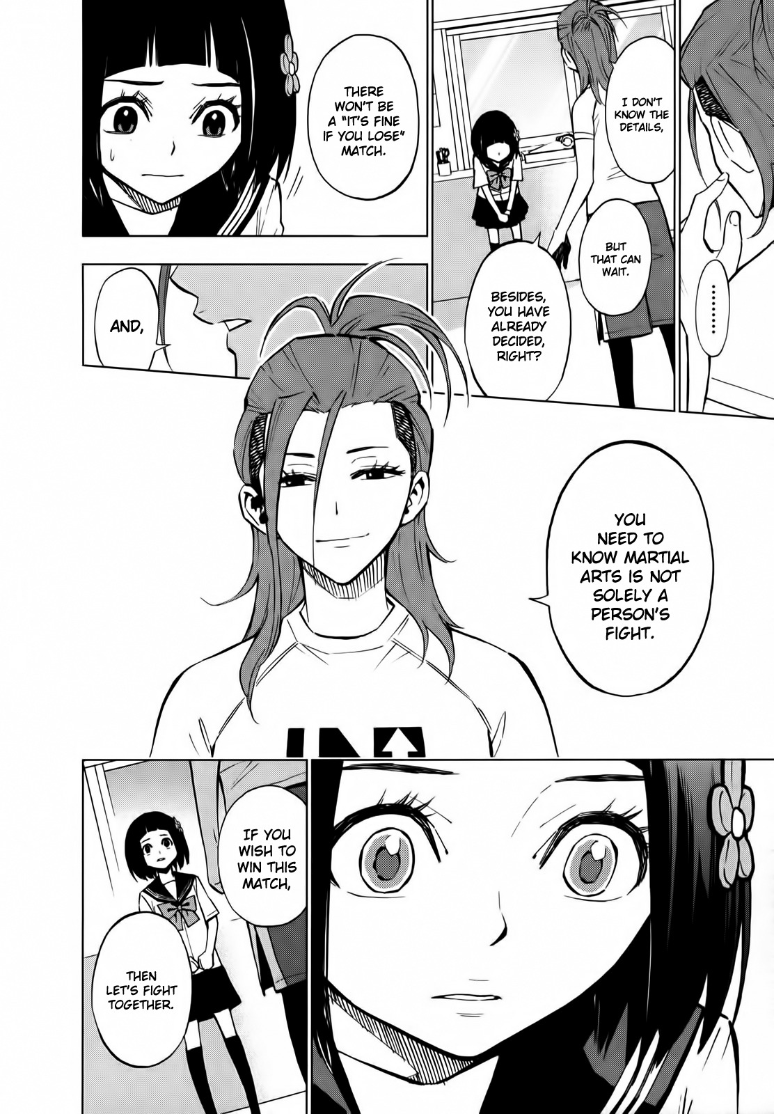 Hanakaku - The Last Girl Standing Chapter 11 page 25 - Chapter 11: We're Comrades