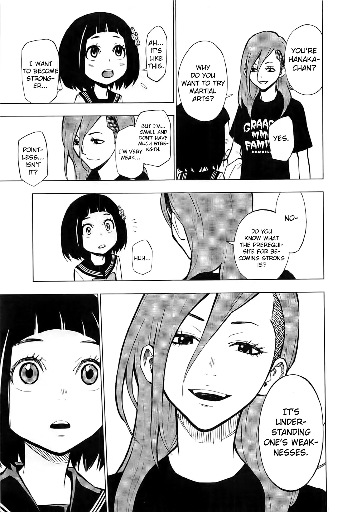 Hanakaku - The Last Girl Standing Chapter 2 page 22 - Chapter 2: Glowing