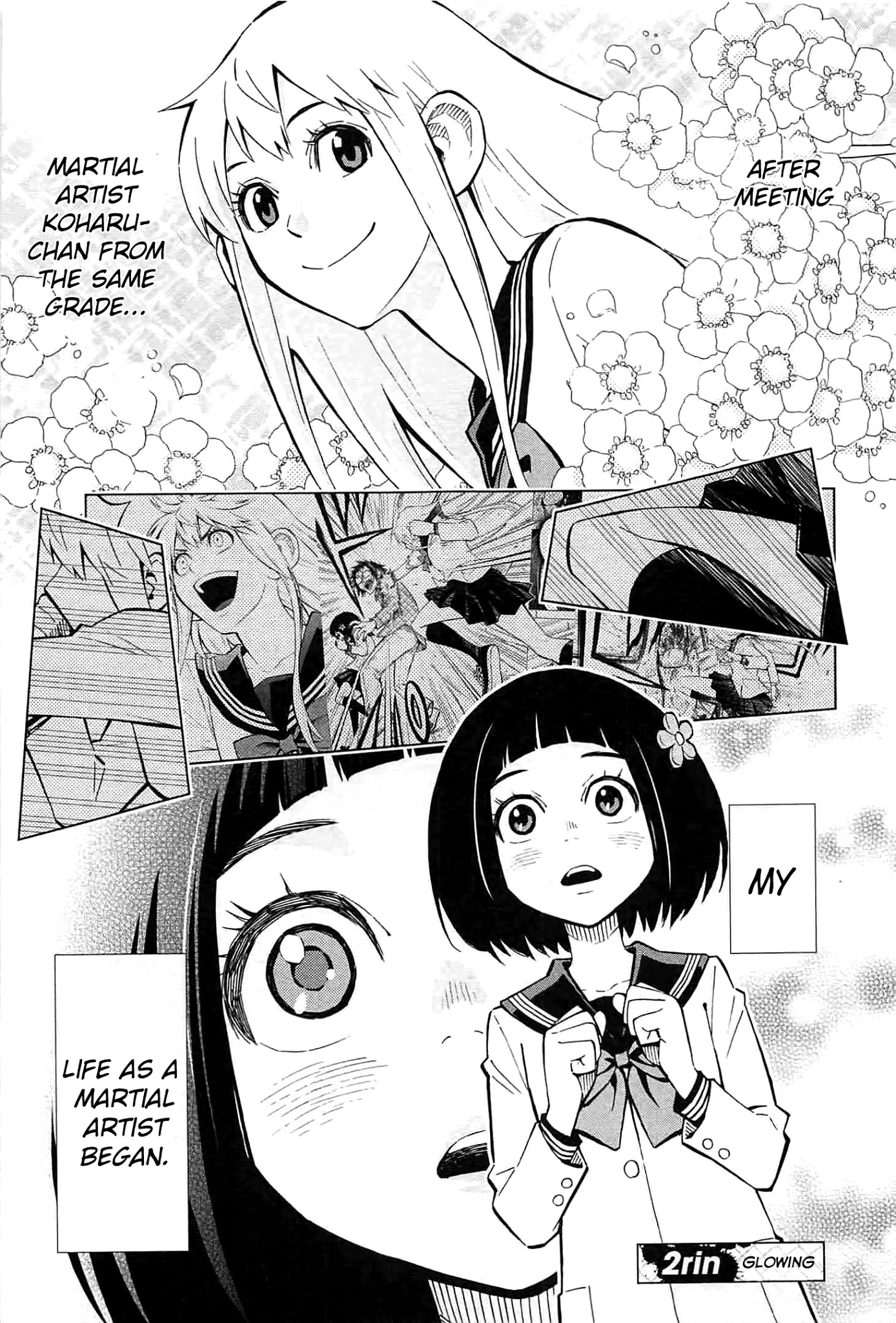 Hanakaku - The Last Girl Standing Chapter 2 page 4 - Chapter 2: Glowing