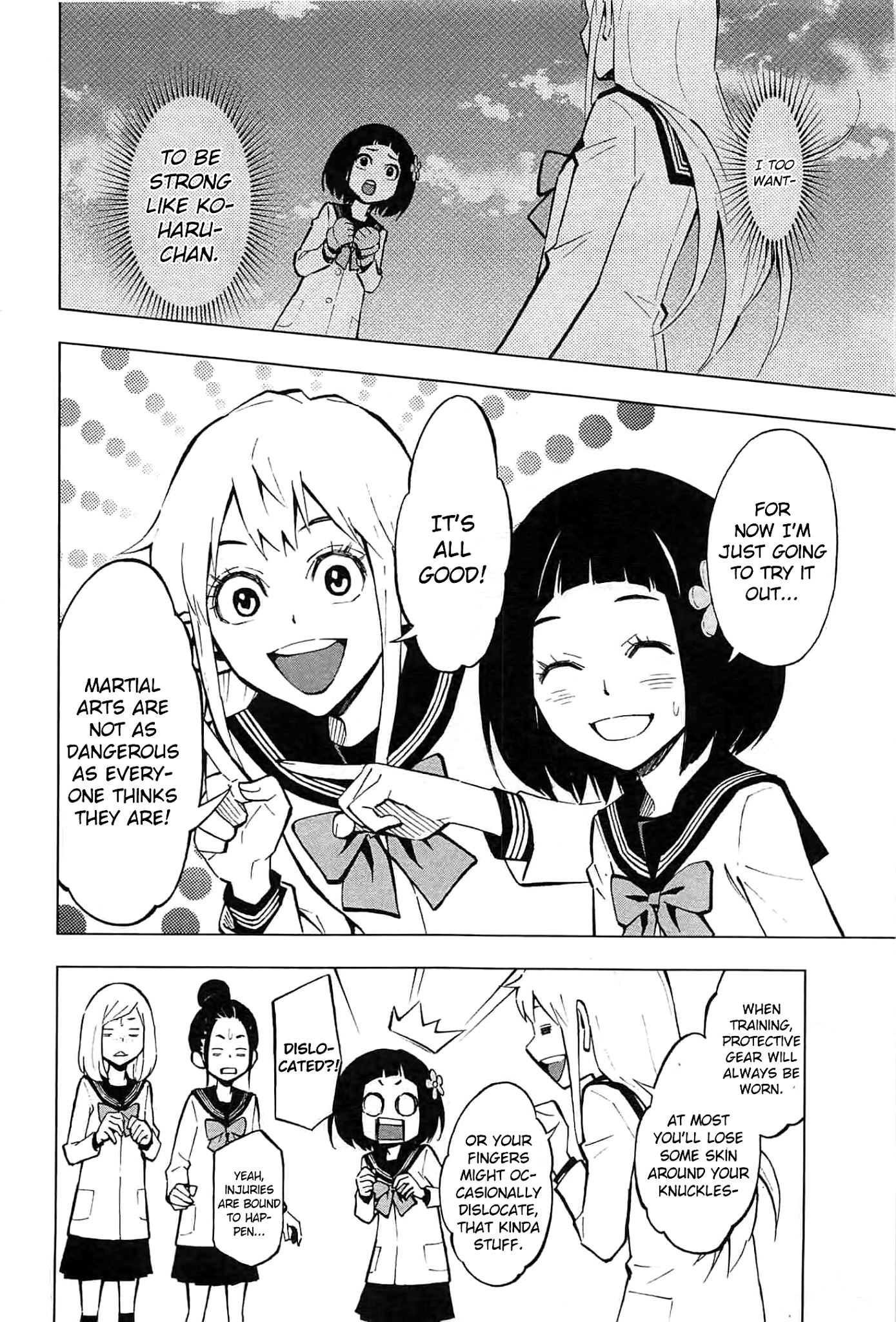 Hanakaku - The Last Girl Standing Chapter 2 page 7 - Chapter 2: Glowing