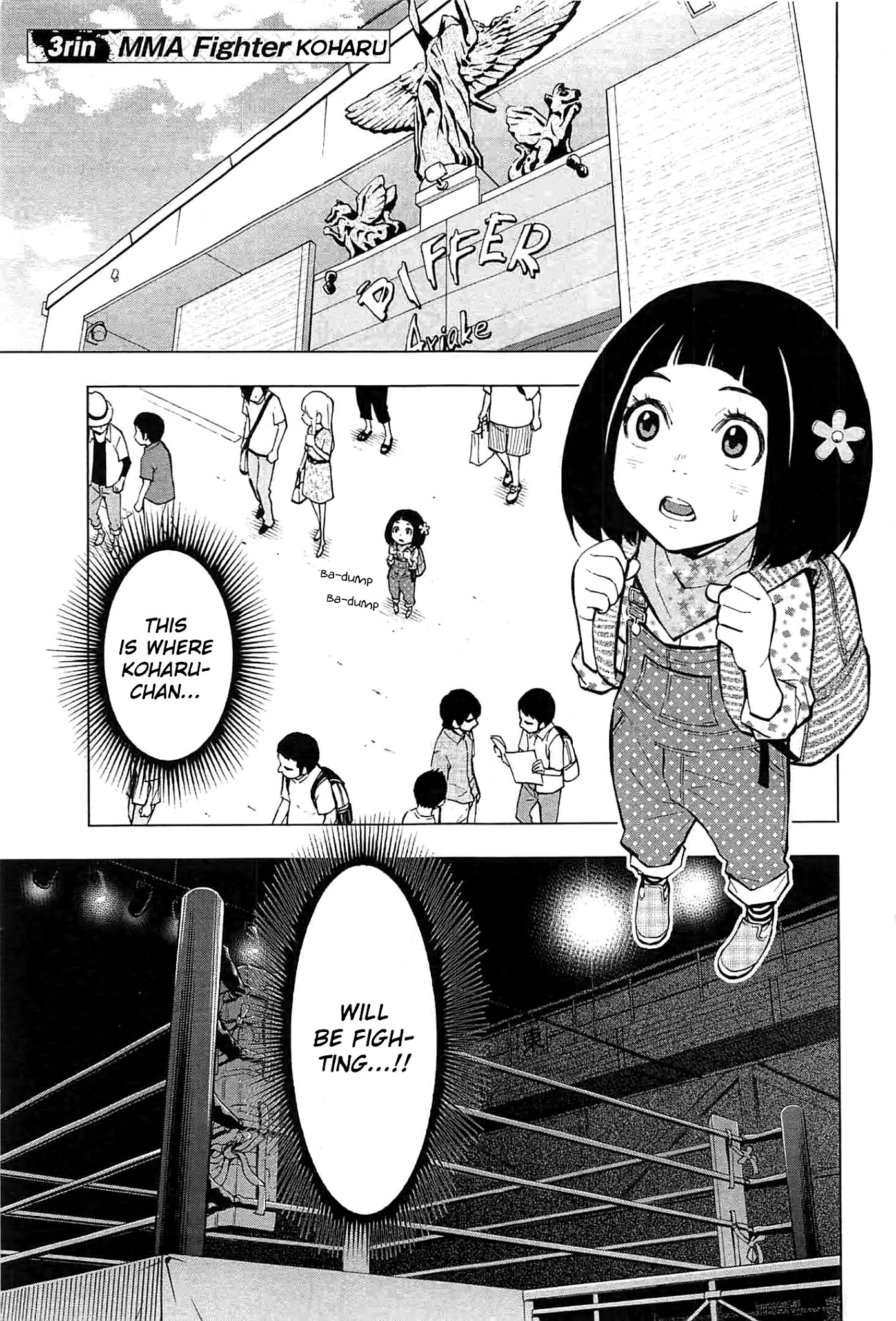 Hanakaku - The Last Girl Standing Chapter 3 page 1 - Chapter 3: MMA Fighter Koharu