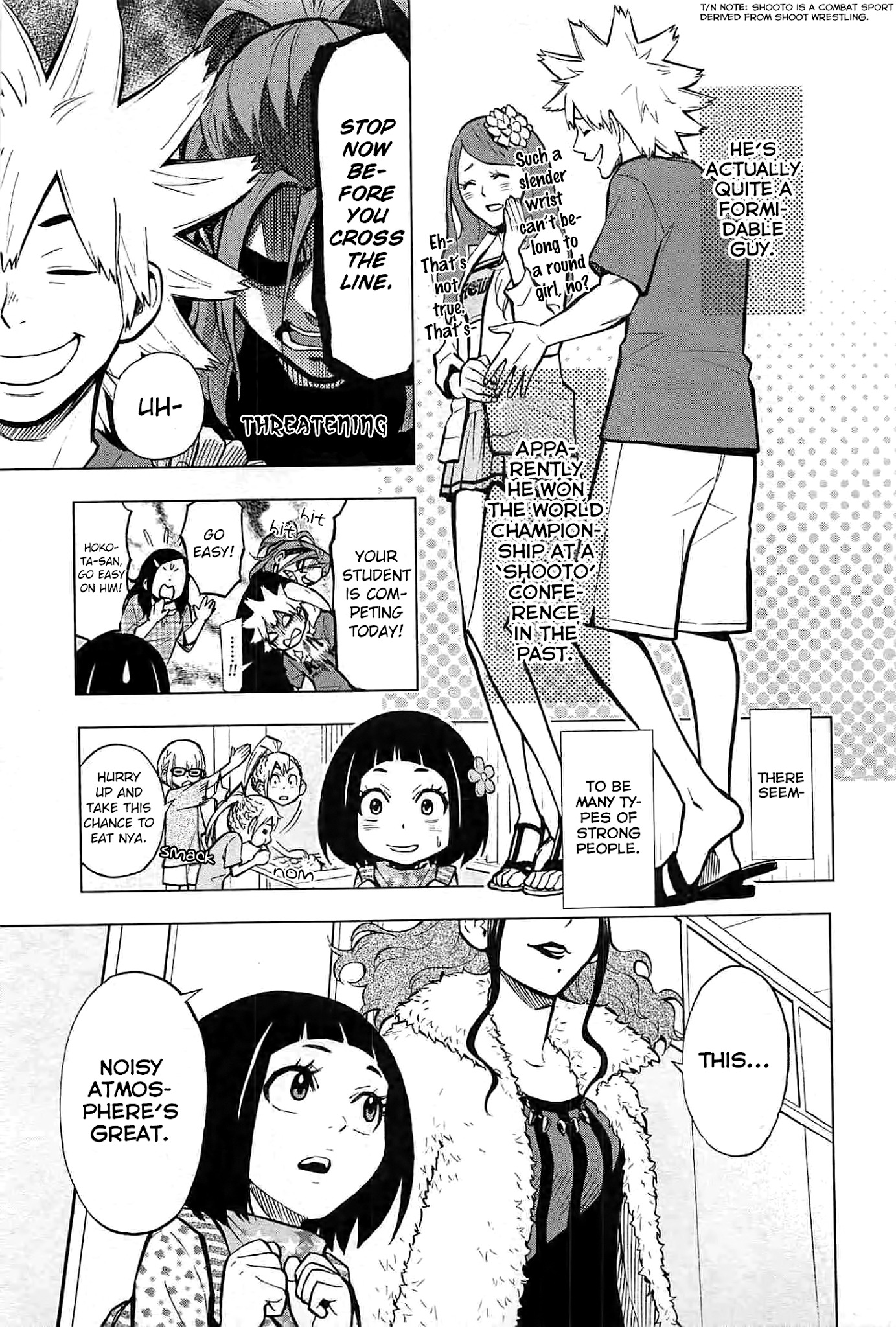 Hanakaku - The Last Girl Standing Chapter 3 page 14 - Chapter 3: MMA Fighter Koharu