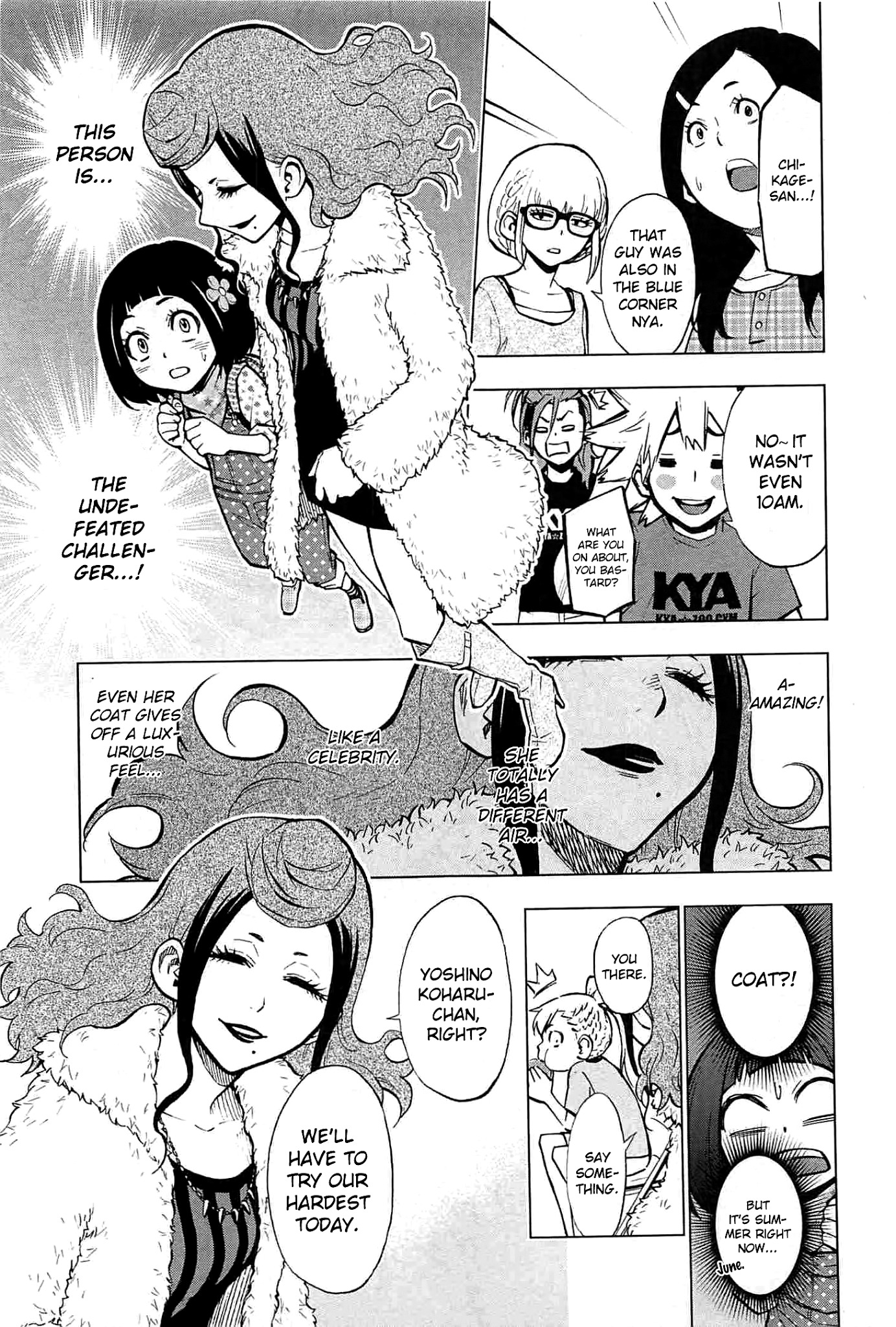 Hanakaku - The Last Girl Standing Chapter 3 page 16 - Chapter 3: MMA Fighter Koharu