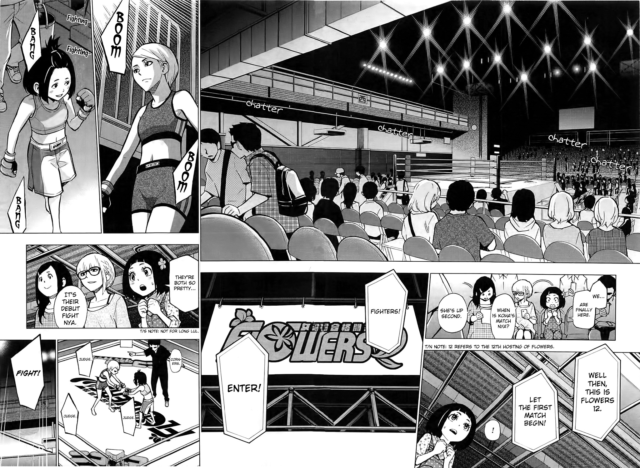 Hanakaku - The Last Girl Standing Chapter 3 page 23 - Chapter 3: MMA Fighter Koharu