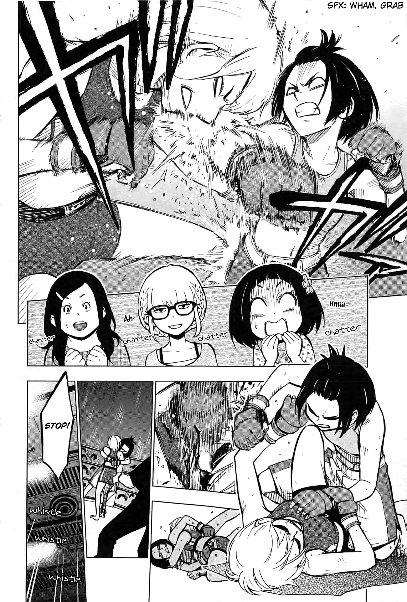 Hanakaku - The Last Girl Standing Chapter 3 page 24 - Chapter 3: MMA Fighter Koharu