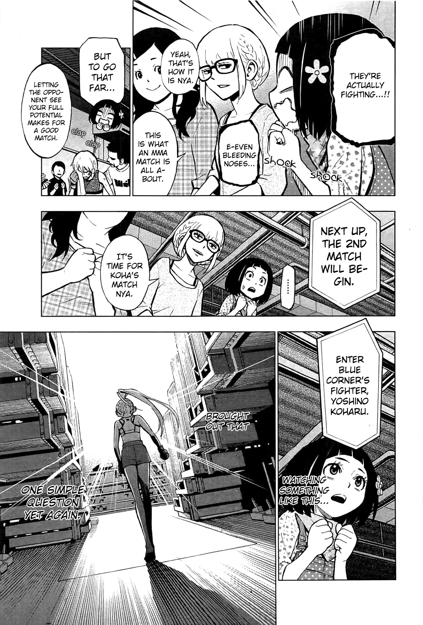 Hanakaku - The Last Girl Standing Chapter 3 page 25 - Chapter 3: MMA Fighter Koharu