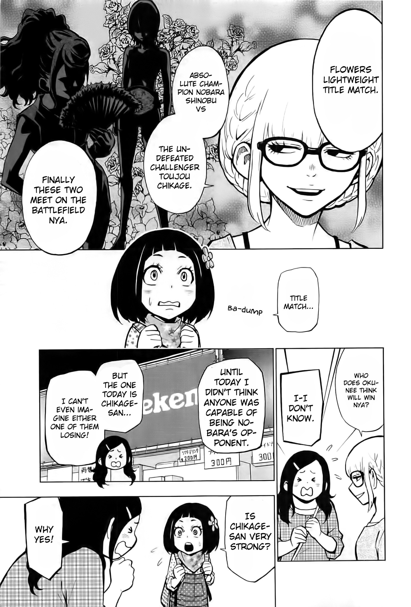 Hanakaku - The Last Girl Standing Chapter 3 page 8 - Chapter 3: MMA Fighter Koharu
