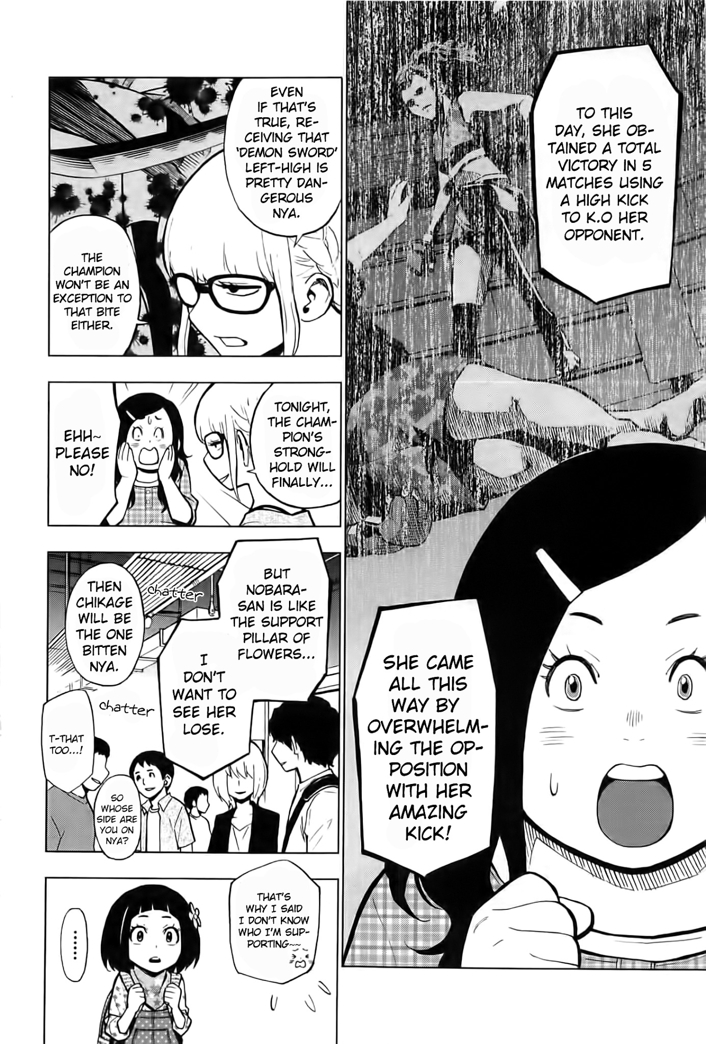 Hanakaku - The Last Girl Standing Chapter 3 page 9 - Chapter 3: MMA Fighter Koharu