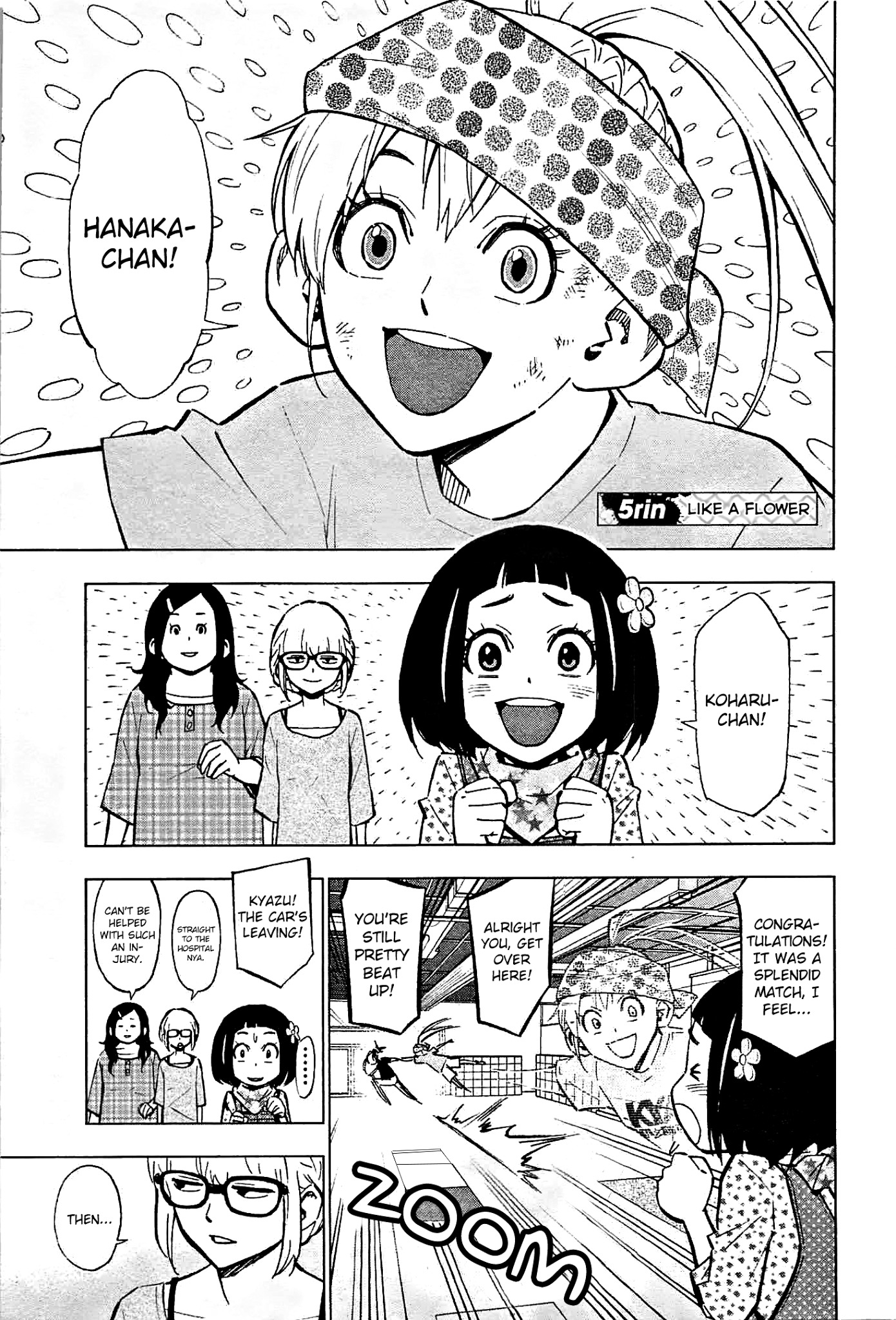 Hanakaku - The Last Girl Standing Chapter 5 page 4 - Chapter 5: Like a Flower