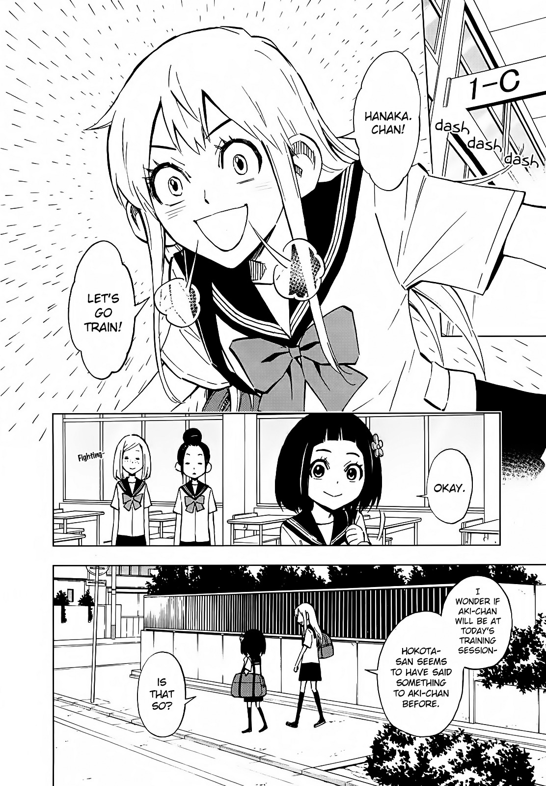 Hanakaku - The Last Girl Standing Chapter 7 page 12 - Chapter 7: Scary Person