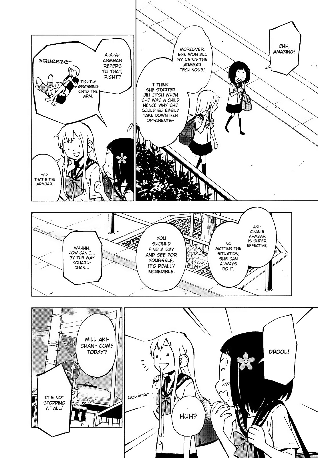 Hanakaku - The Last Girl Standing Chapter 7 page 14 - Chapter 7: Scary Person