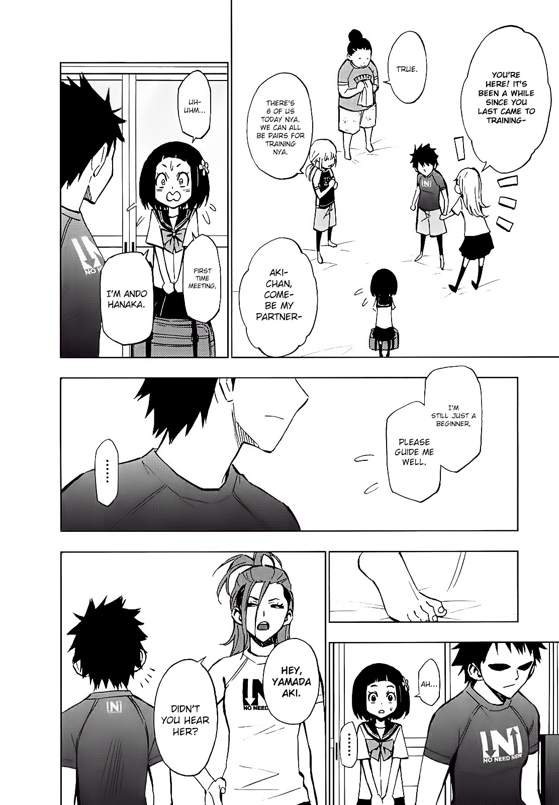 Hanakaku - The Last Girl Standing Chapter 7 page 16 - Chapter 7: Scary Person