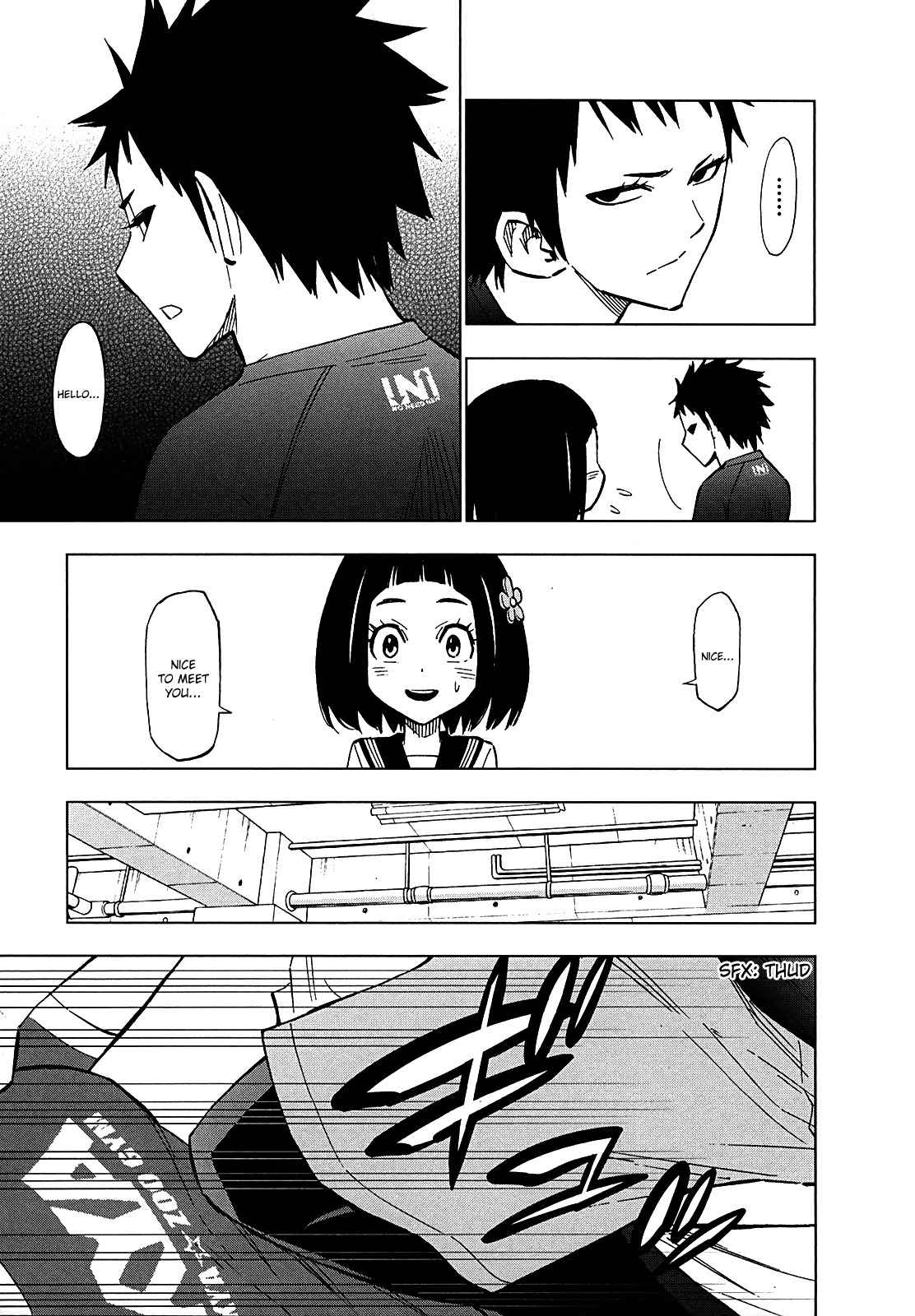 Hanakaku - The Last Girl Standing Chapter 7 page 17 - Chapter 7: Scary Person