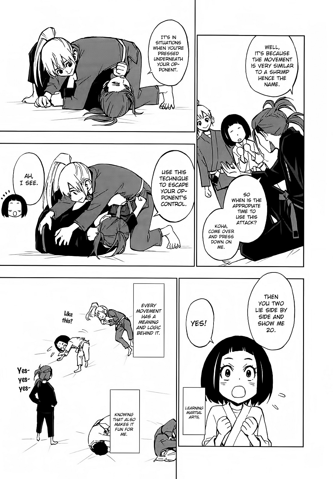 Hanakaku - The Last Girl Standing Chapter 7 page 6 - Chapter 7: Scary Person