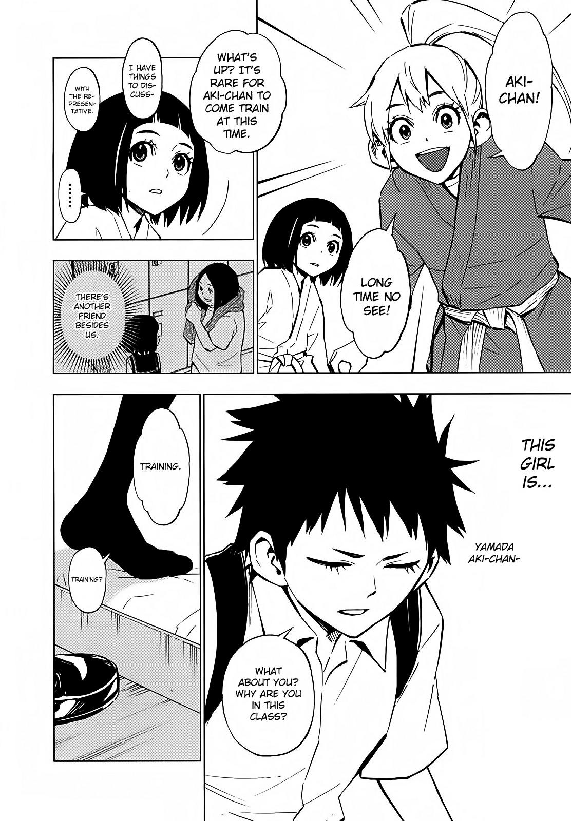 Hanakaku - The Last Girl Standing Chapter 7 page 8 - Chapter 7: Scary Person
