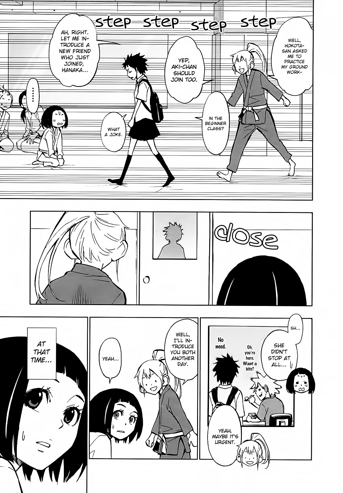 Hanakaku - The Last Girl Standing Chapter 7 page 9 - Chapter 7: Scary Person