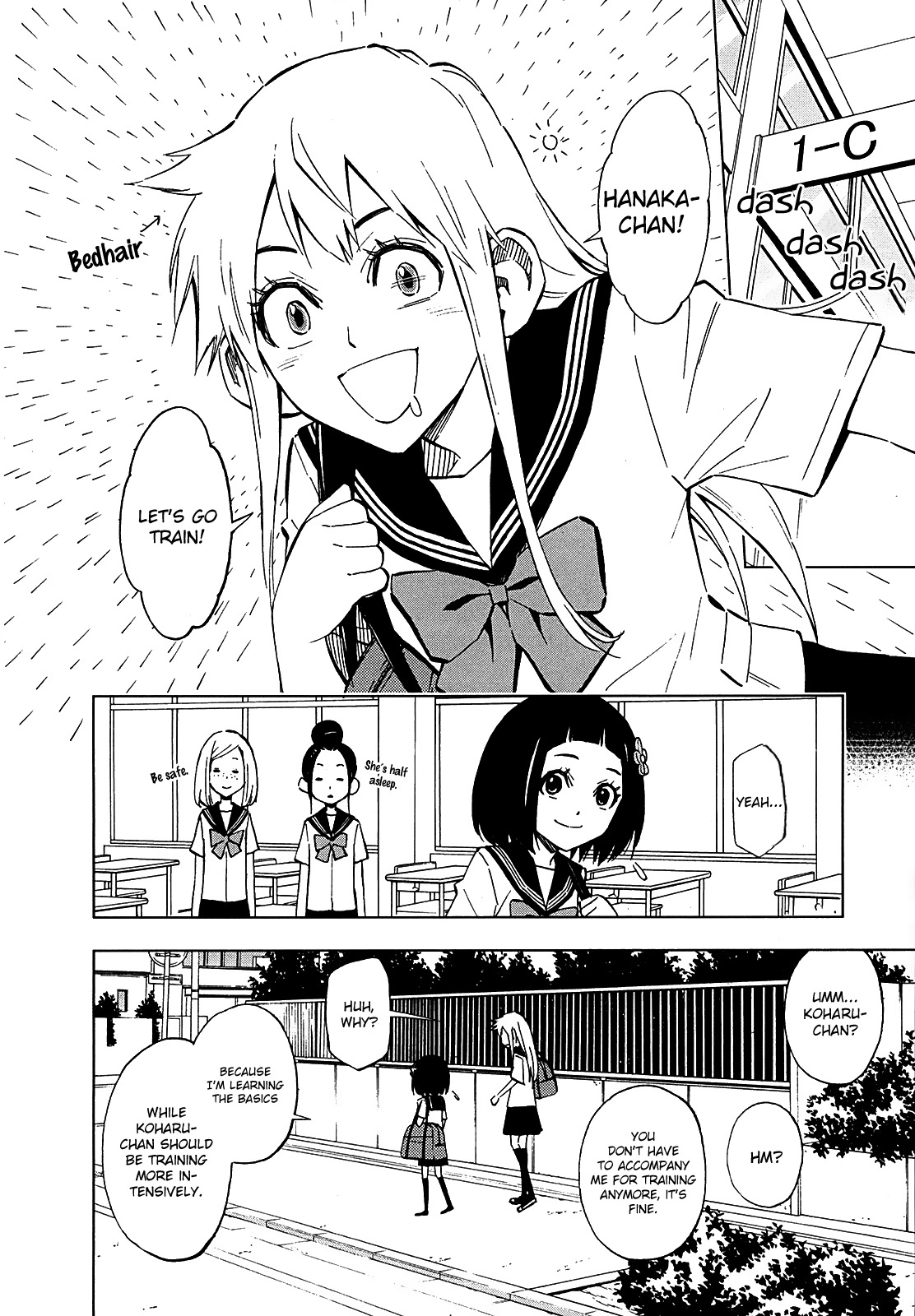 Hanakaku - The Last Girl Standing Chapter 8 page 13 - Chapter 8: Become Stronger
