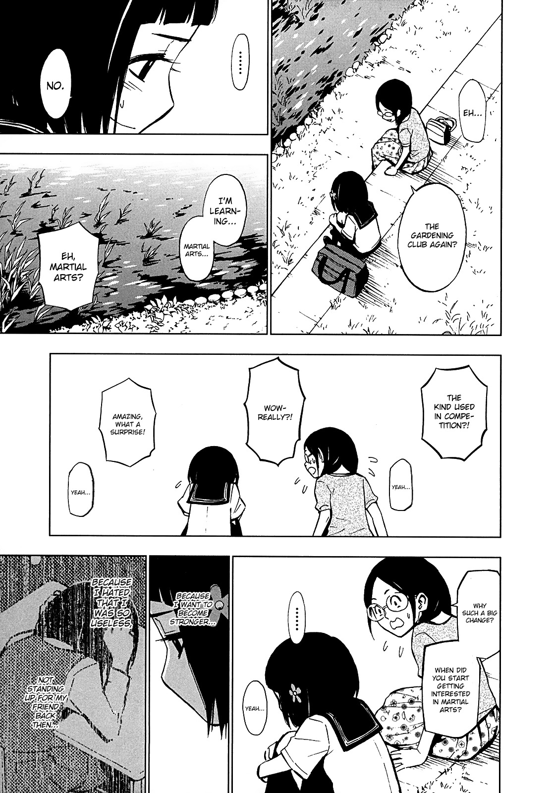 Hanakaku - The Last Girl Standing Chapter 8 page 26 - Chapter 8: Become Stronger