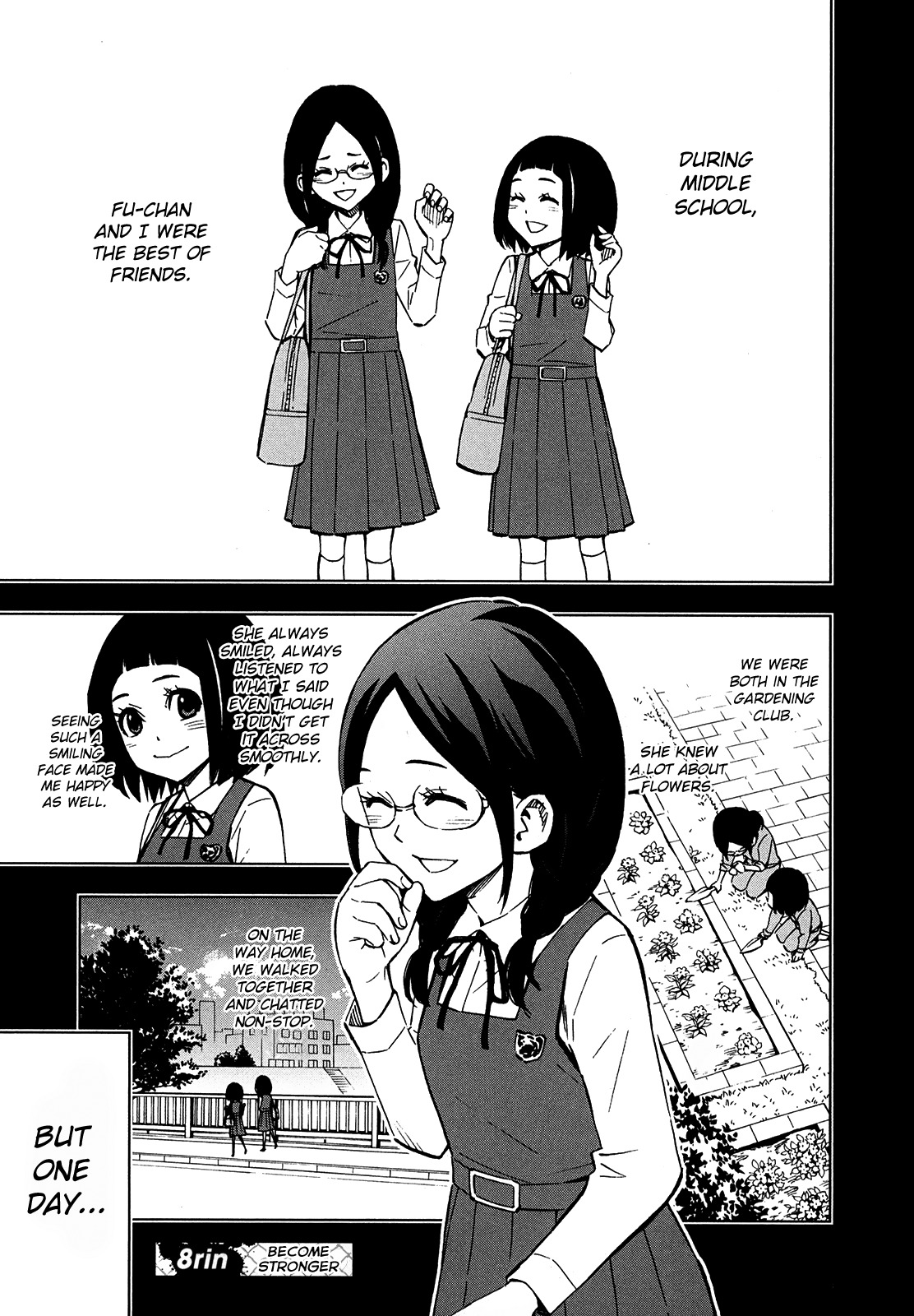 Hanakaku - The Last Girl Standing Chapter 8 page 3 - Chapter 8: Become Stronger