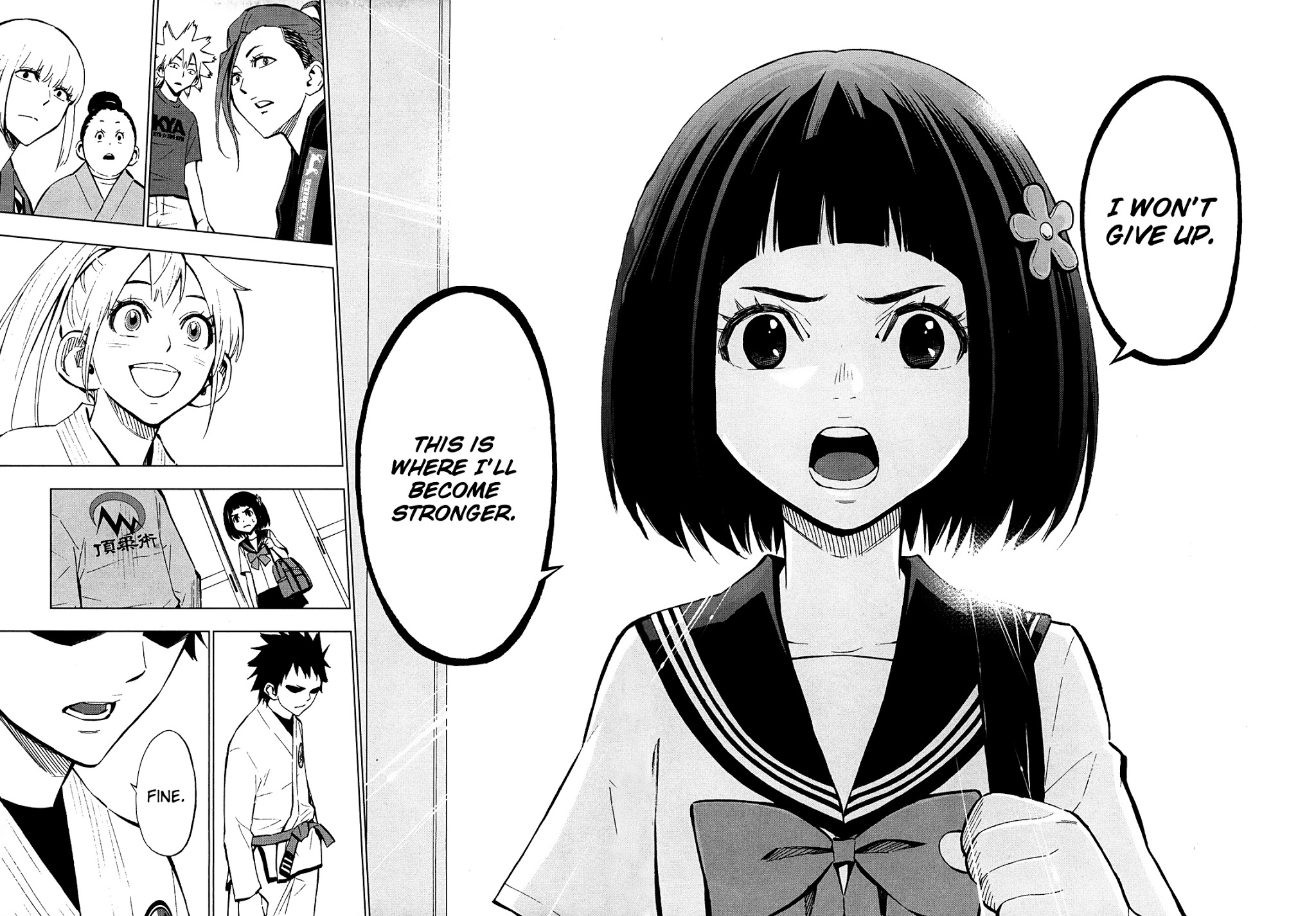 Hanakaku - The Last Girl Standing Chapter 8 page 35 - Chapter 8: Become Stronger