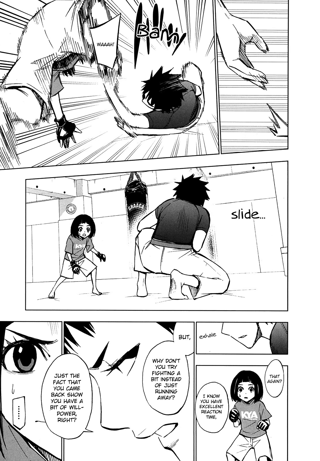 Hanakaku - The Last Girl Standing Chapter 9 page 11 - Chapter 9: Hanaka vs Aki