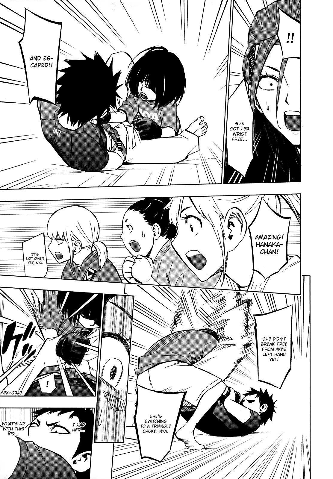 Hanakaku - The Last Girl Standing Chapter 9 page 15 - Chapter 9: Hanaka vs Aki