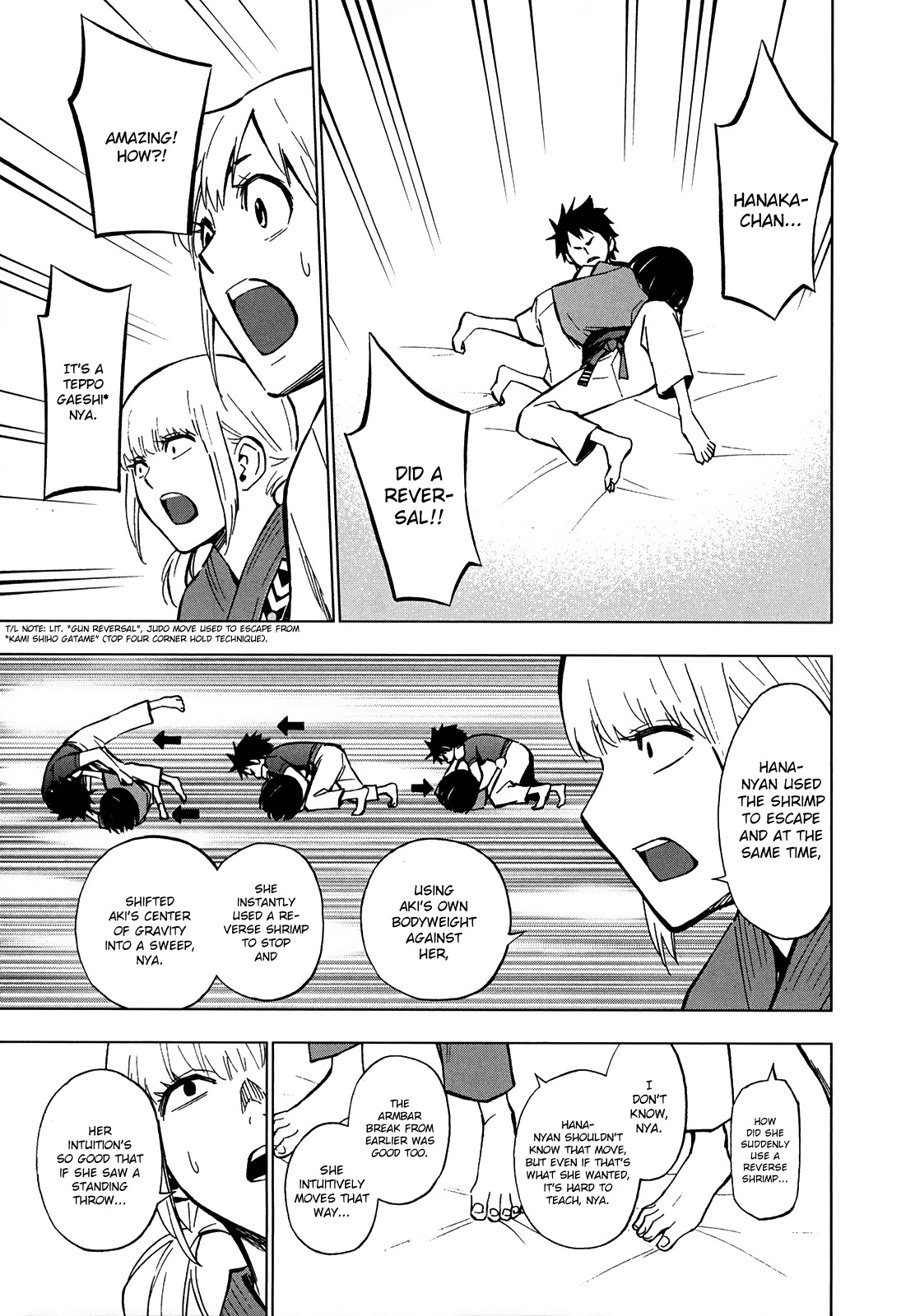 Hanakaku - The Last Girl Standing Chapter 9 page 19 - Chapter 9: Hanaka vs Aki