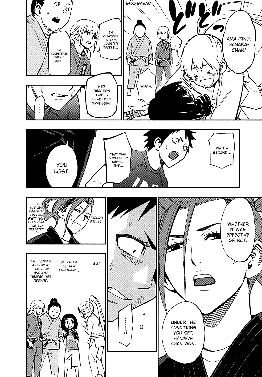 Hanakaku - The Last Girl Standing Chapter 9 page 35 - Chapter 9: Hanaka vs Aki