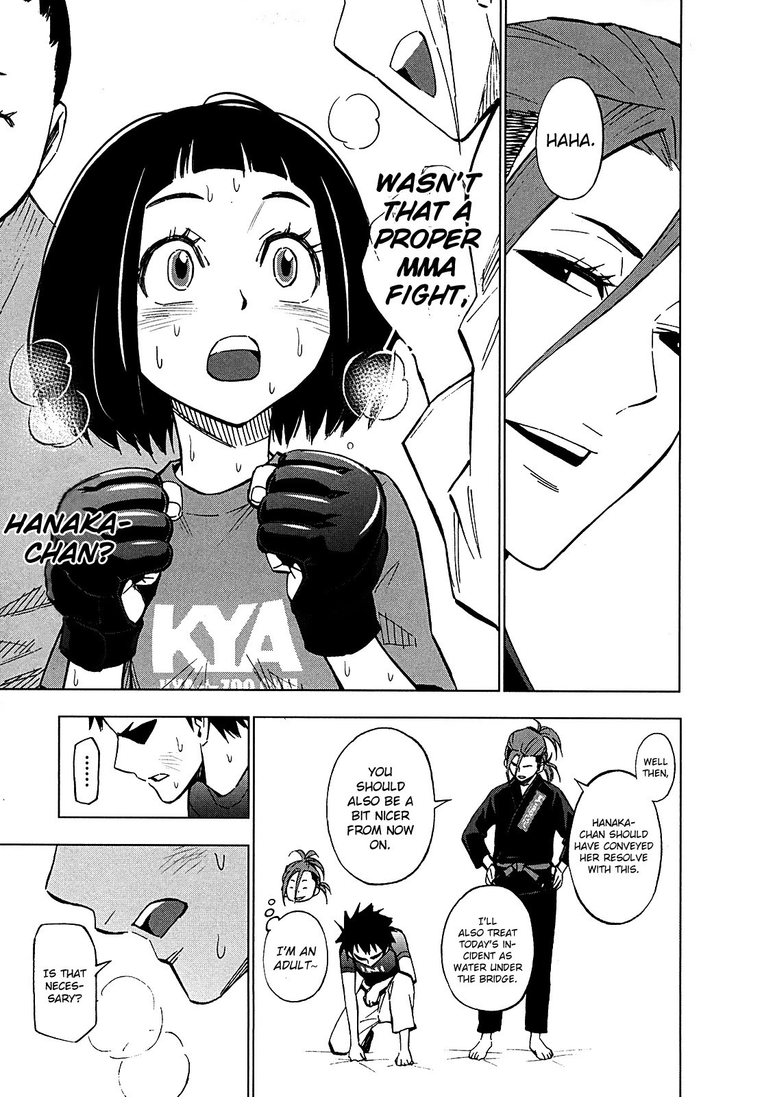 Hanakaku - The Last Girl Standing Chapter 9 page 36 - Chapter 9: Hanaka vs Aki