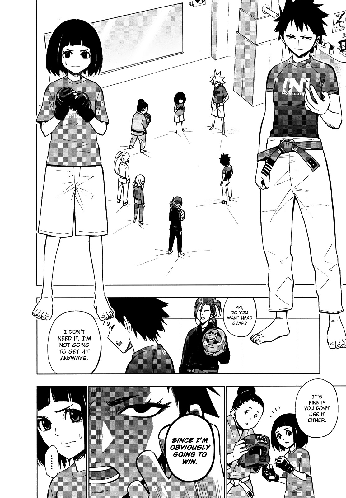 Hanakaku - The Last Girl Standing Chapter 9 page 8 - Chapter 9: Hanaka vs Aki
