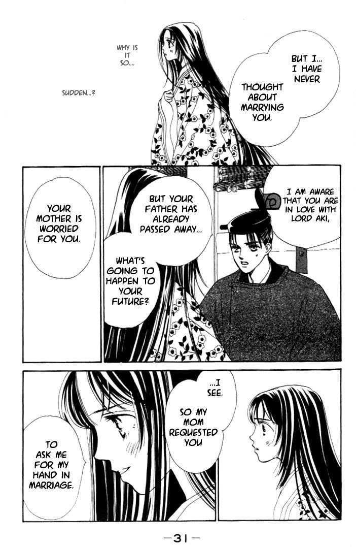 Hanakanmuri no Hime Chapter 1 page 33 - Chapter 1 : The gold phoenix, the silver phoenix