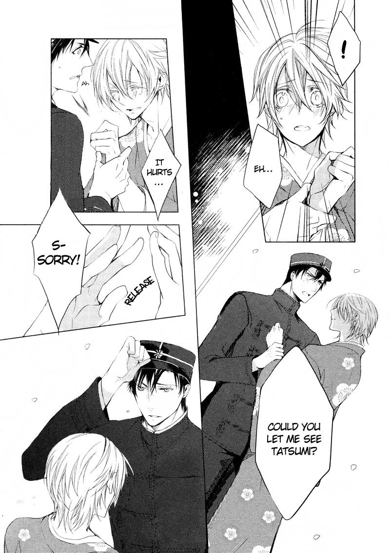 Hanamachi Monogatari - Hatsuzakura Mau, Yoru no Shitone Chapter 3.2 page 6 - Chapter 3 v2 : Third Night
