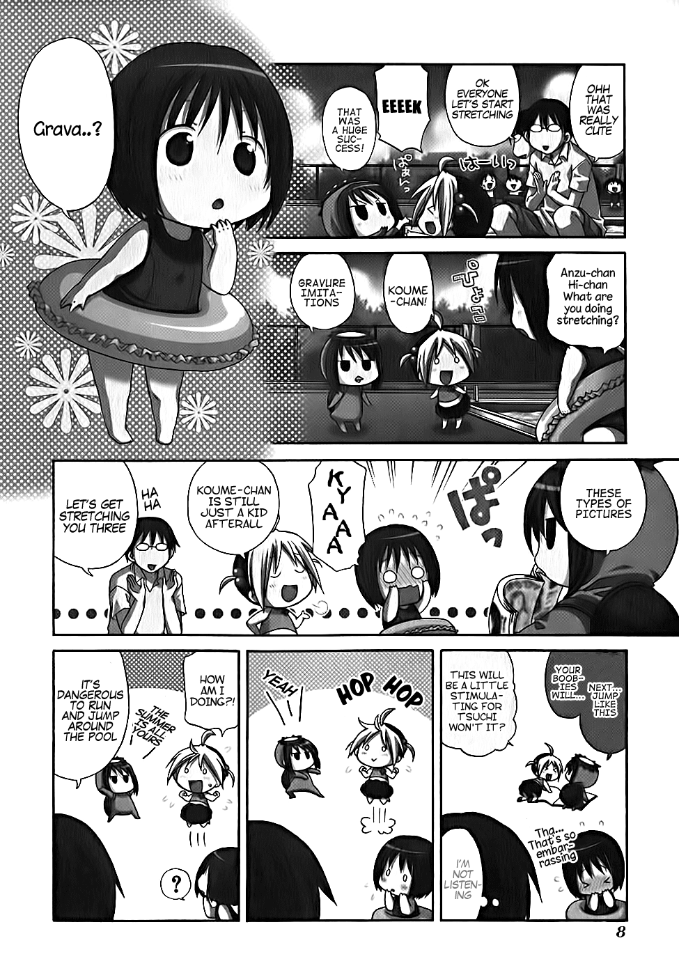Hanamaru Youchien Chapter 1 page 9 - Chapter 1: Hanamaru's Pool