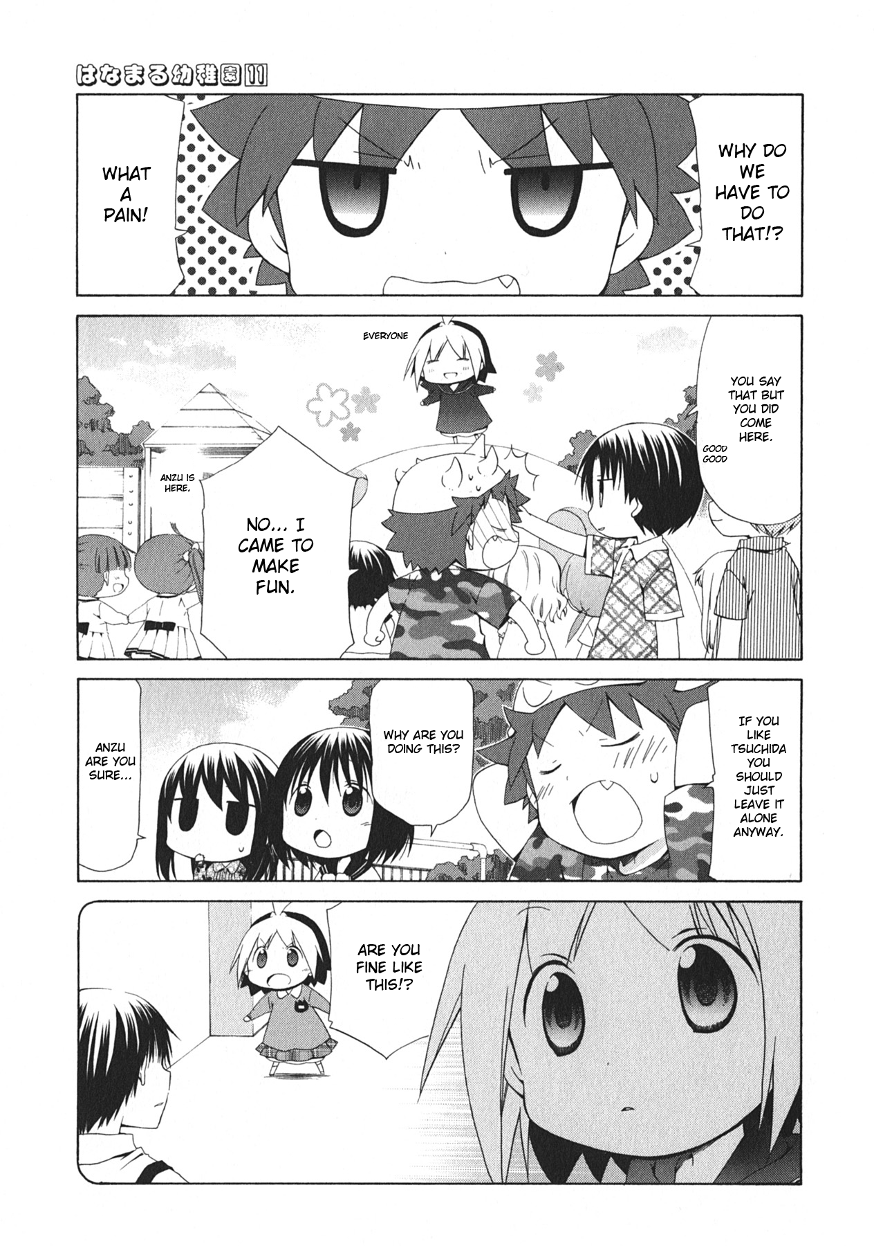 Hanamaru Youchien Chapter 100 page 2 - Chapter 100: Hanamaru big plan (part two)