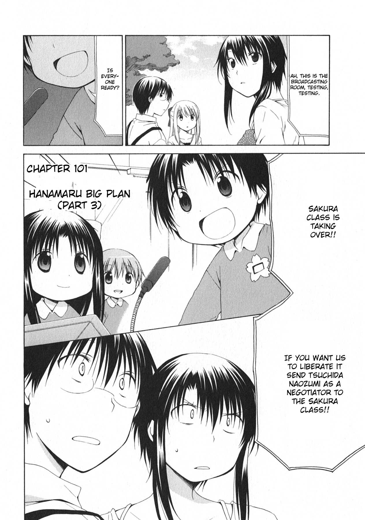 Hanamaru Youchien Chapter 101 page 1 - Chapter 101: Hanamaru big plan (part three)